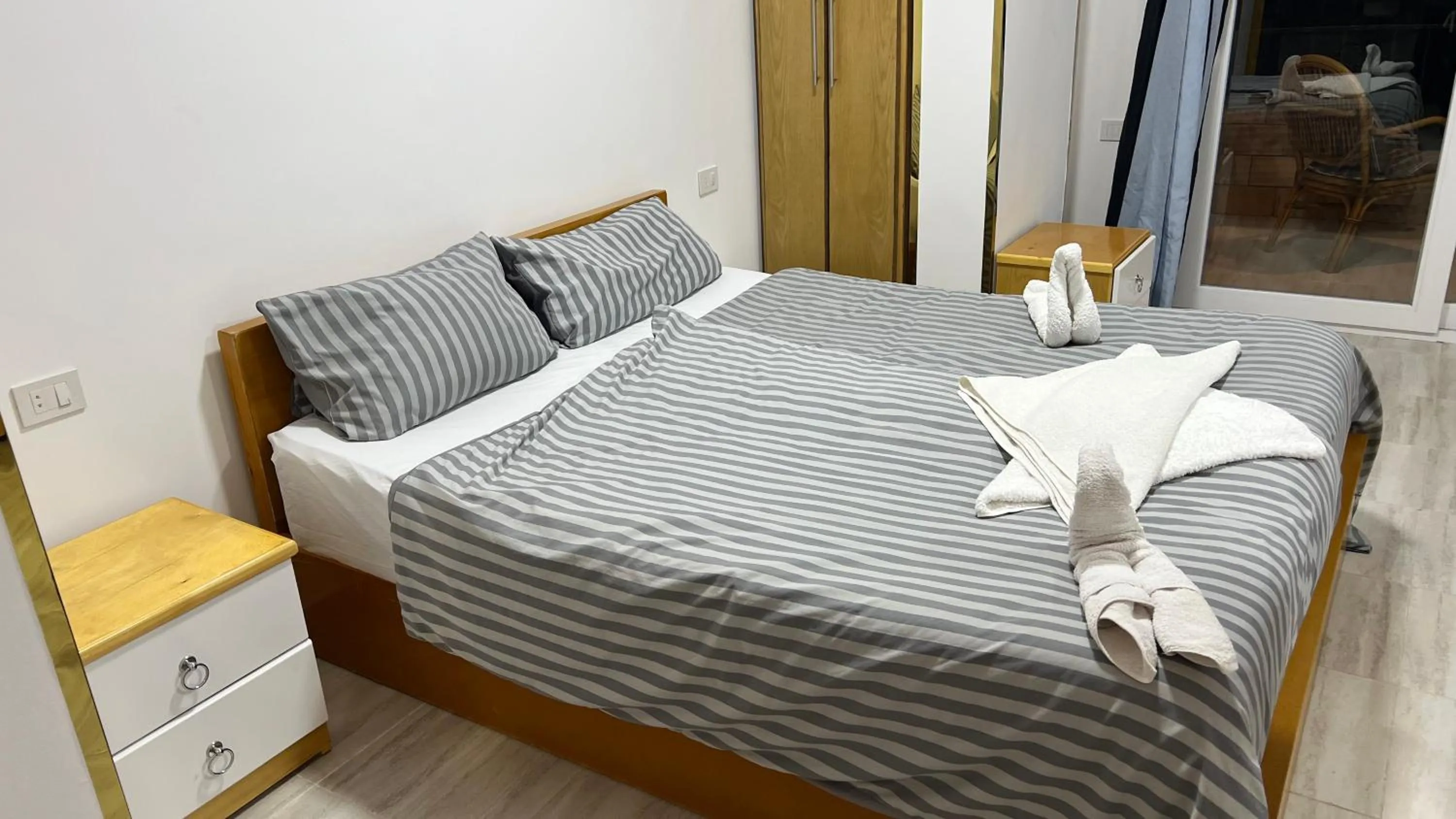 Bed in Nile Panorama Hotel & Restaurant