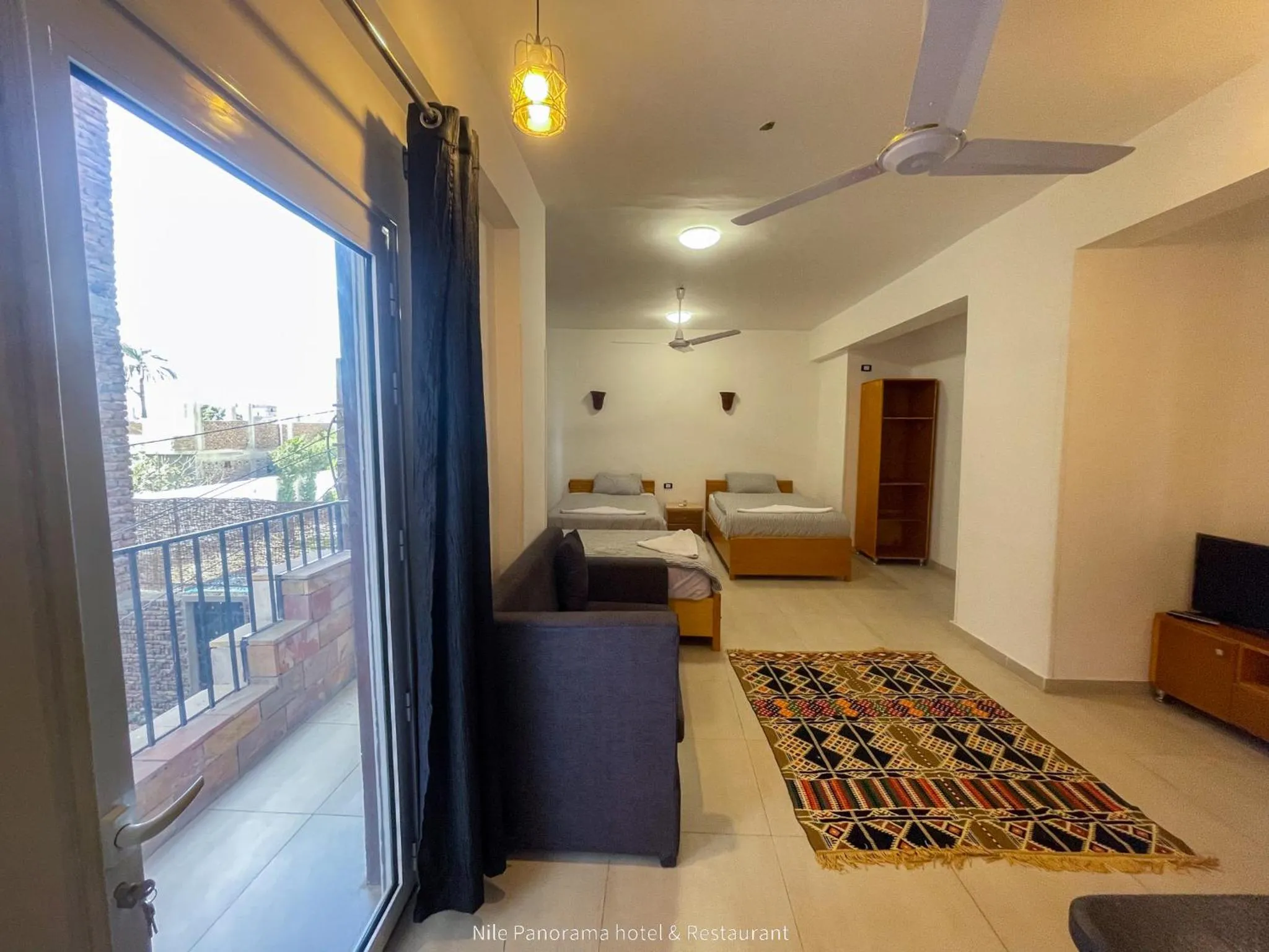 Photo of the whole room, Bed in Nile Panorama Hotel & Restaurant