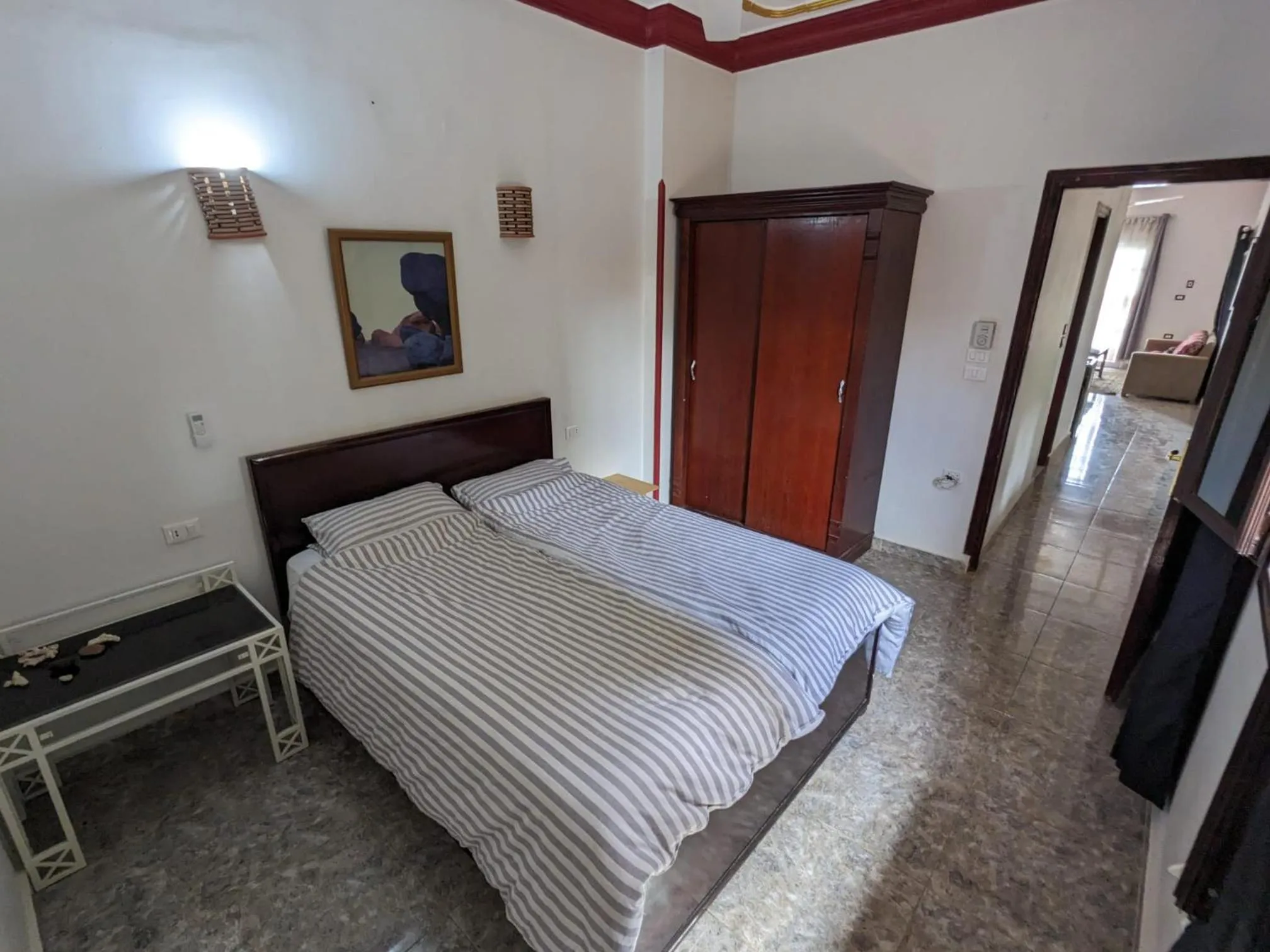 Bed in Nile Panorama Hotel & Restaurant