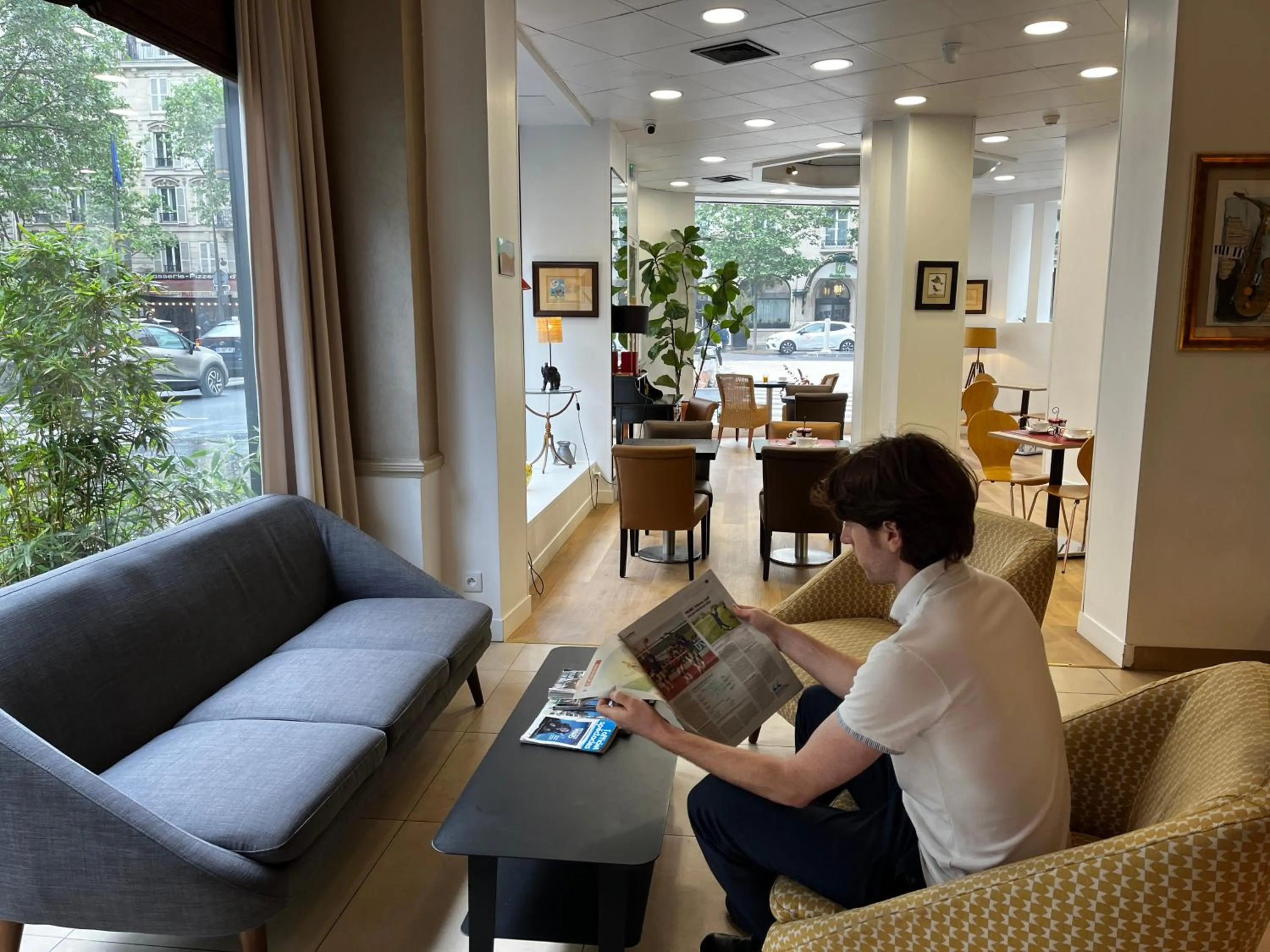 Living room in Hotel Viator - Gare de Lyon