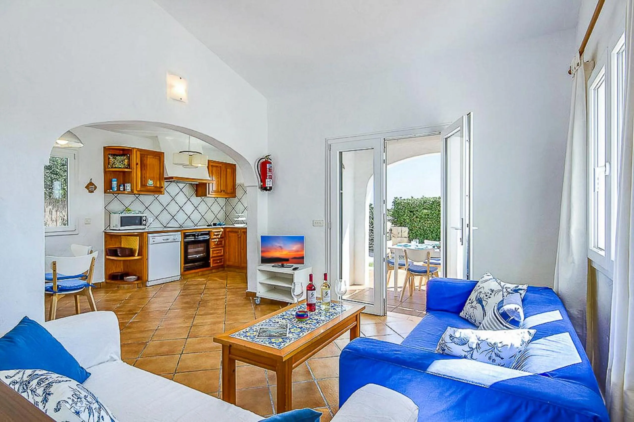 Living room in Villa FARO by Mauter Villas