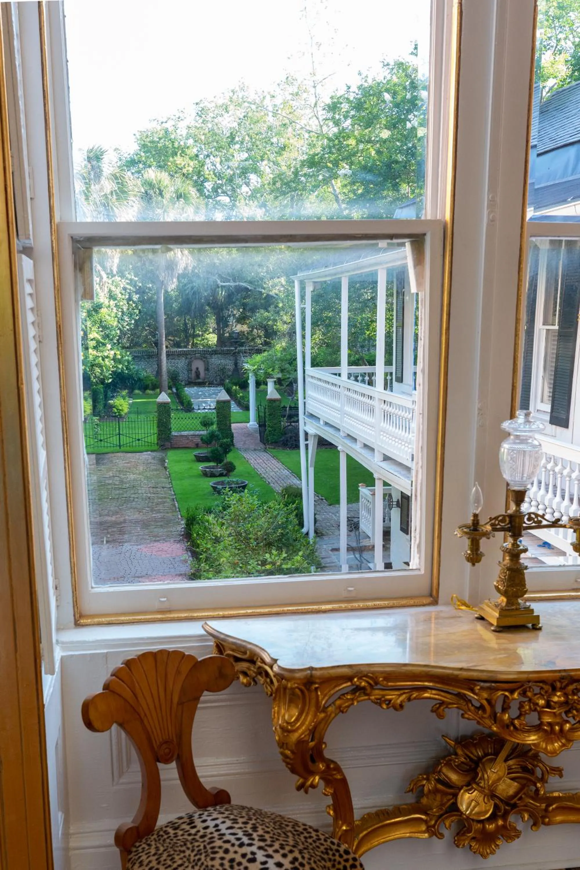 Garden view in 20 South Battery