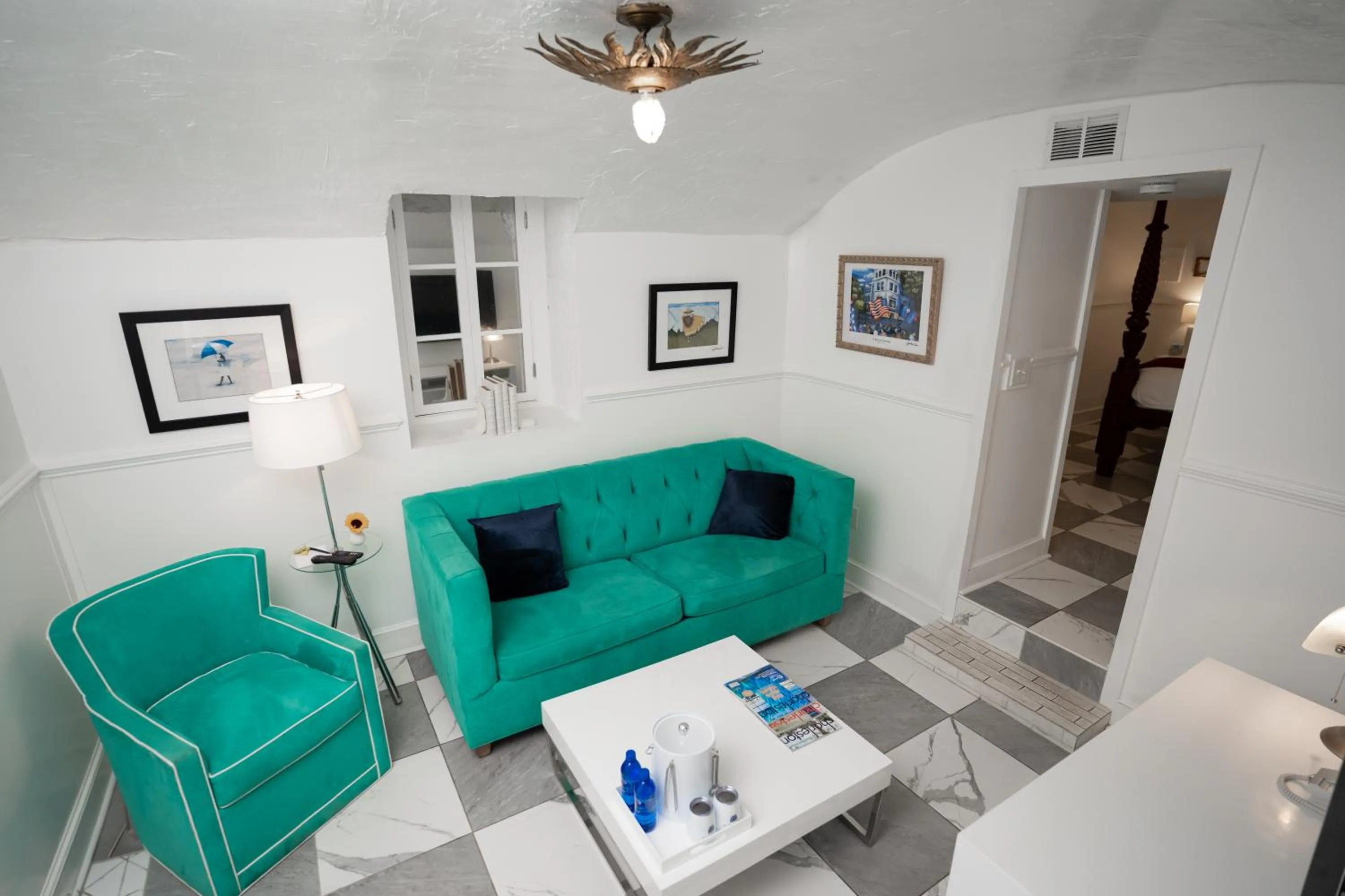 Living room in 20 South Battery