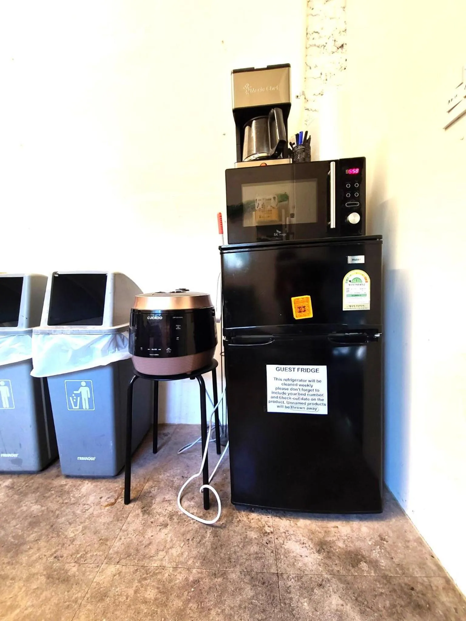 Kitchen or kitchenette in Seoul Cube Itaewon