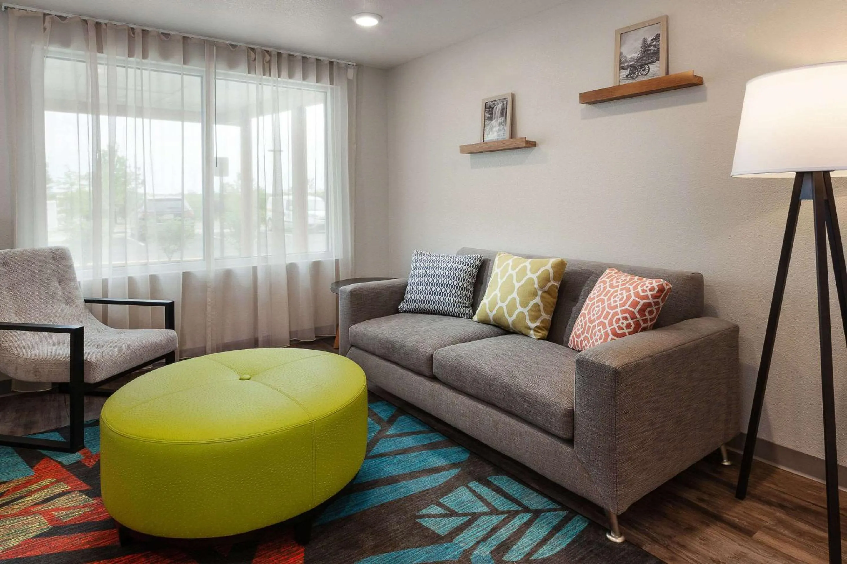 Lobby or reception in WoodSpring Suites Quantico