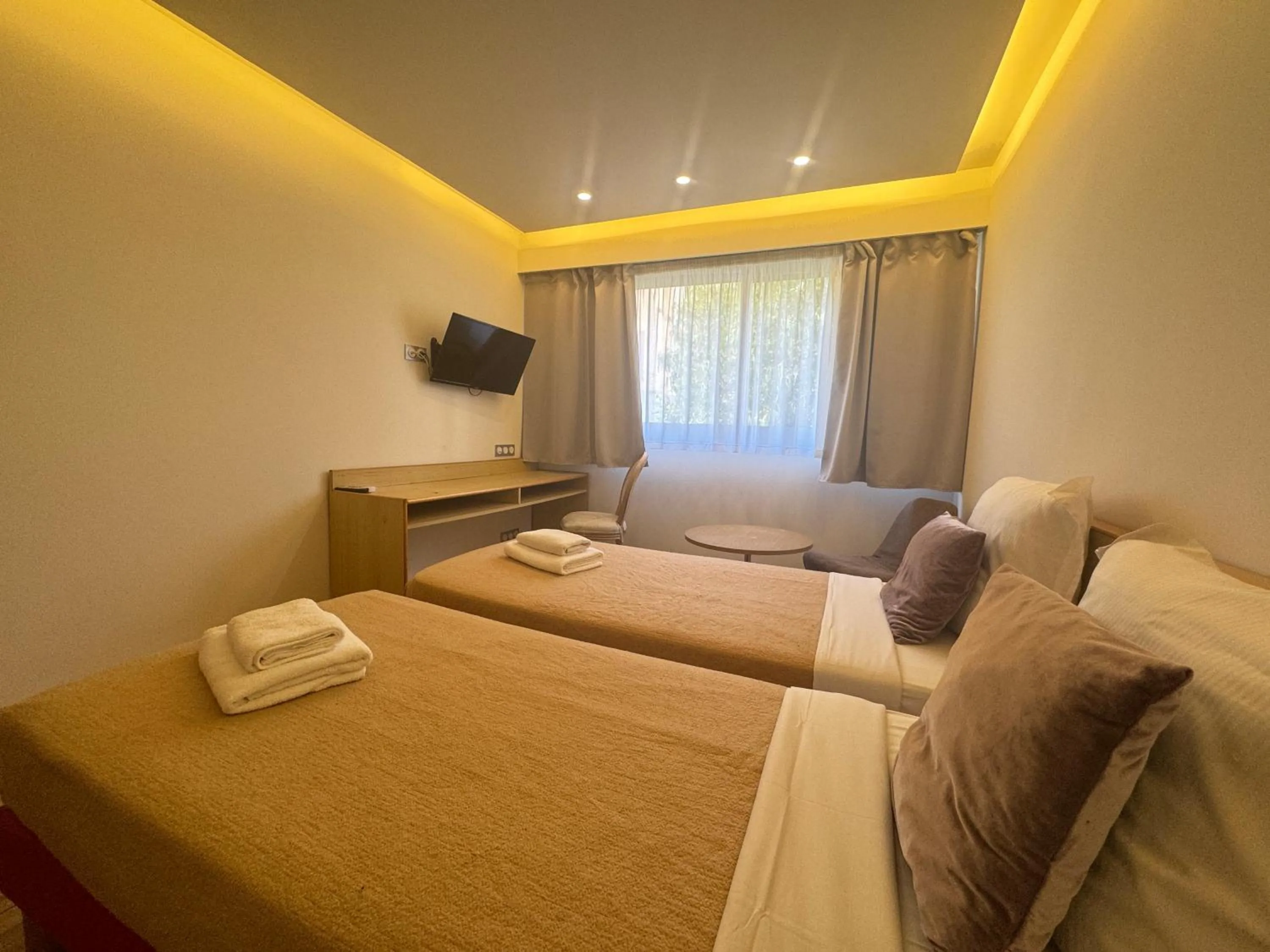 Bedroom, Bed in Hotel Panorama