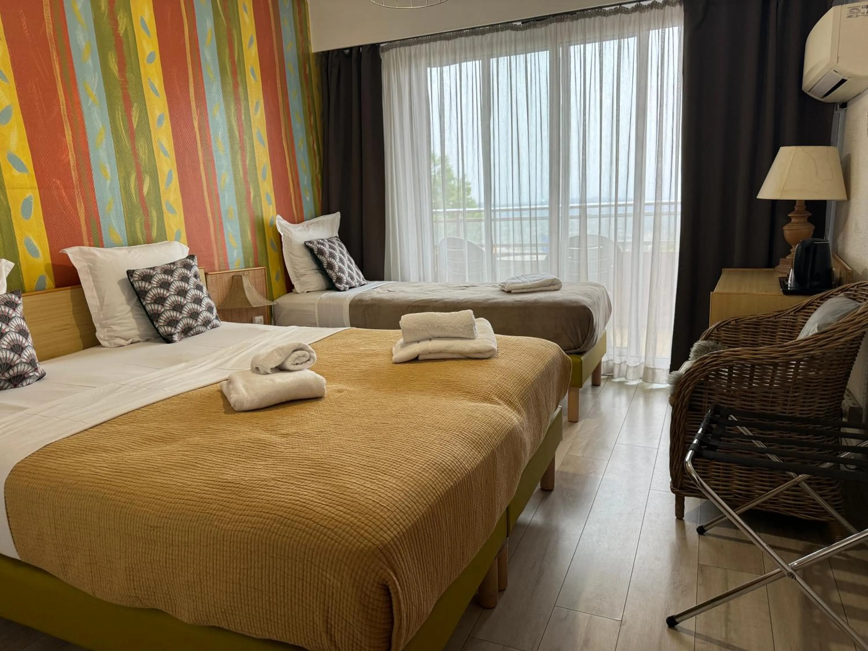 Bedroom, Bed in Hotel Panorama