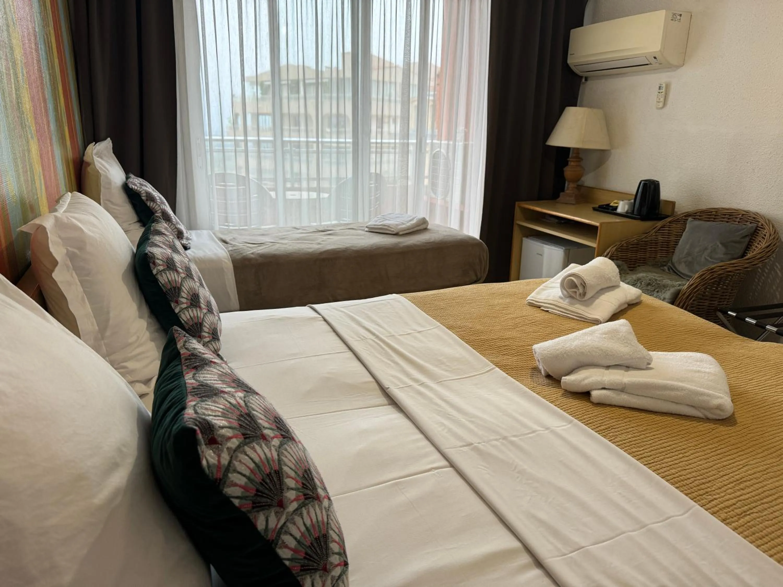 Bedroom, Bed in Hotel Panorama