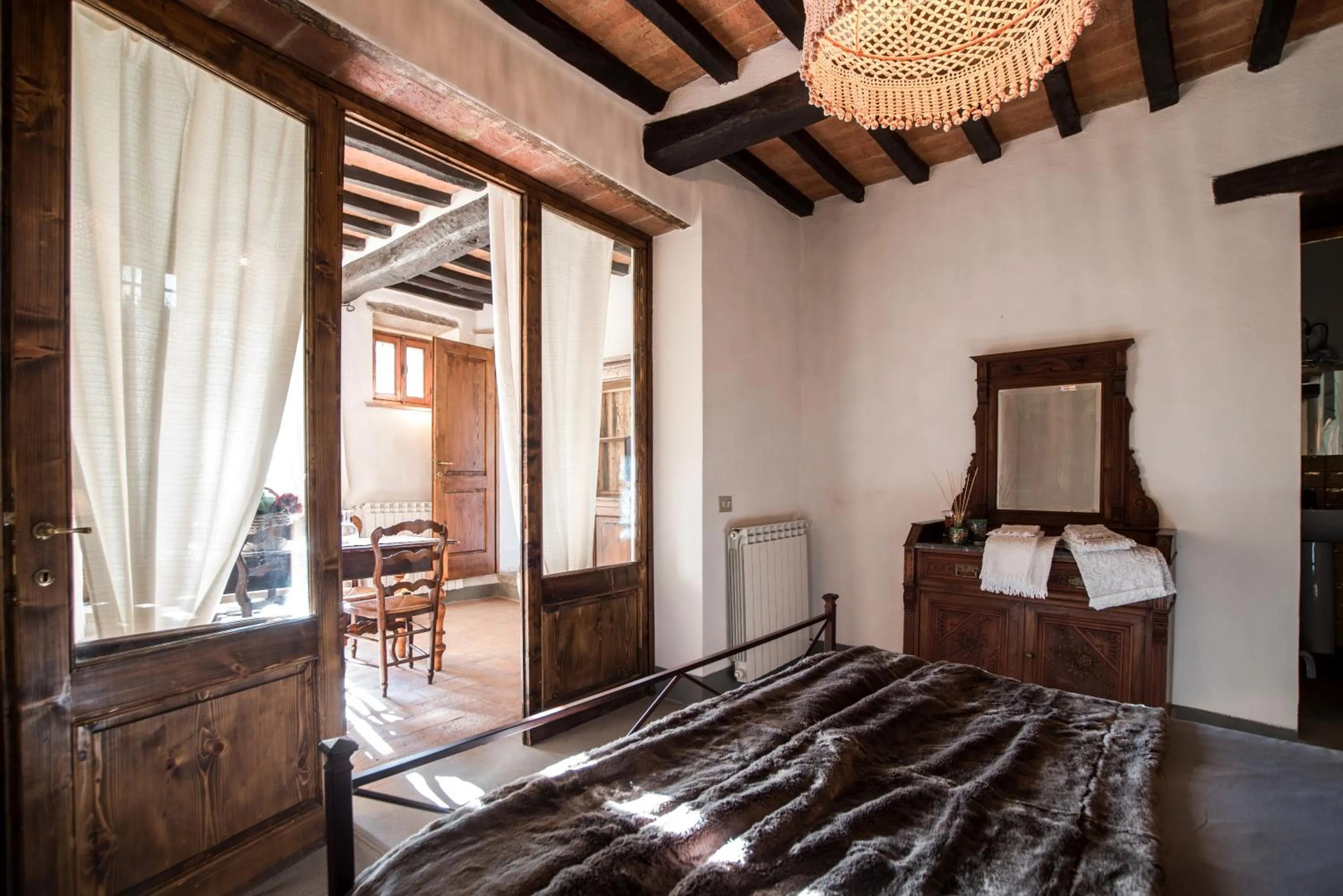 Bed in Agriturismo Frantoio Valiani