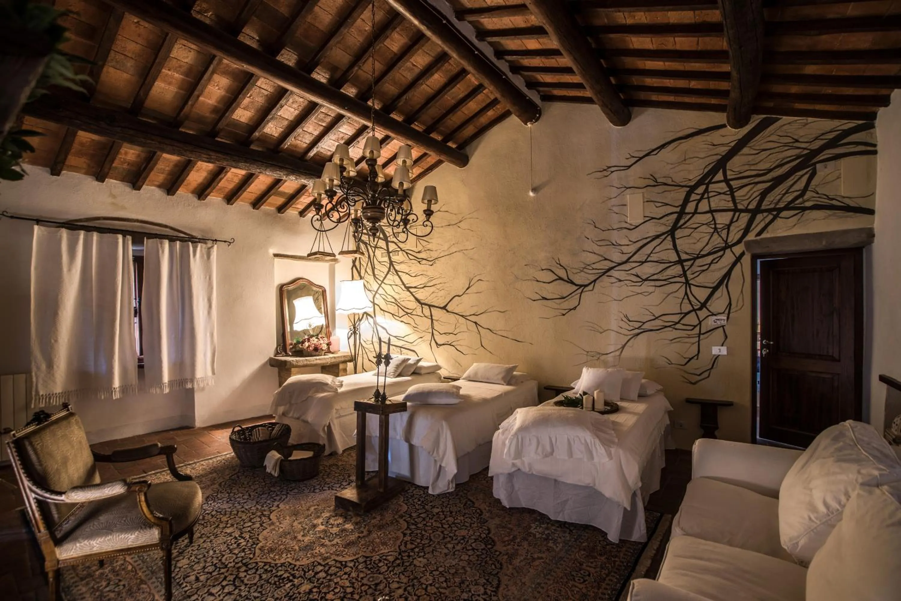 Bed in Agriturismo Frantoio Valiani