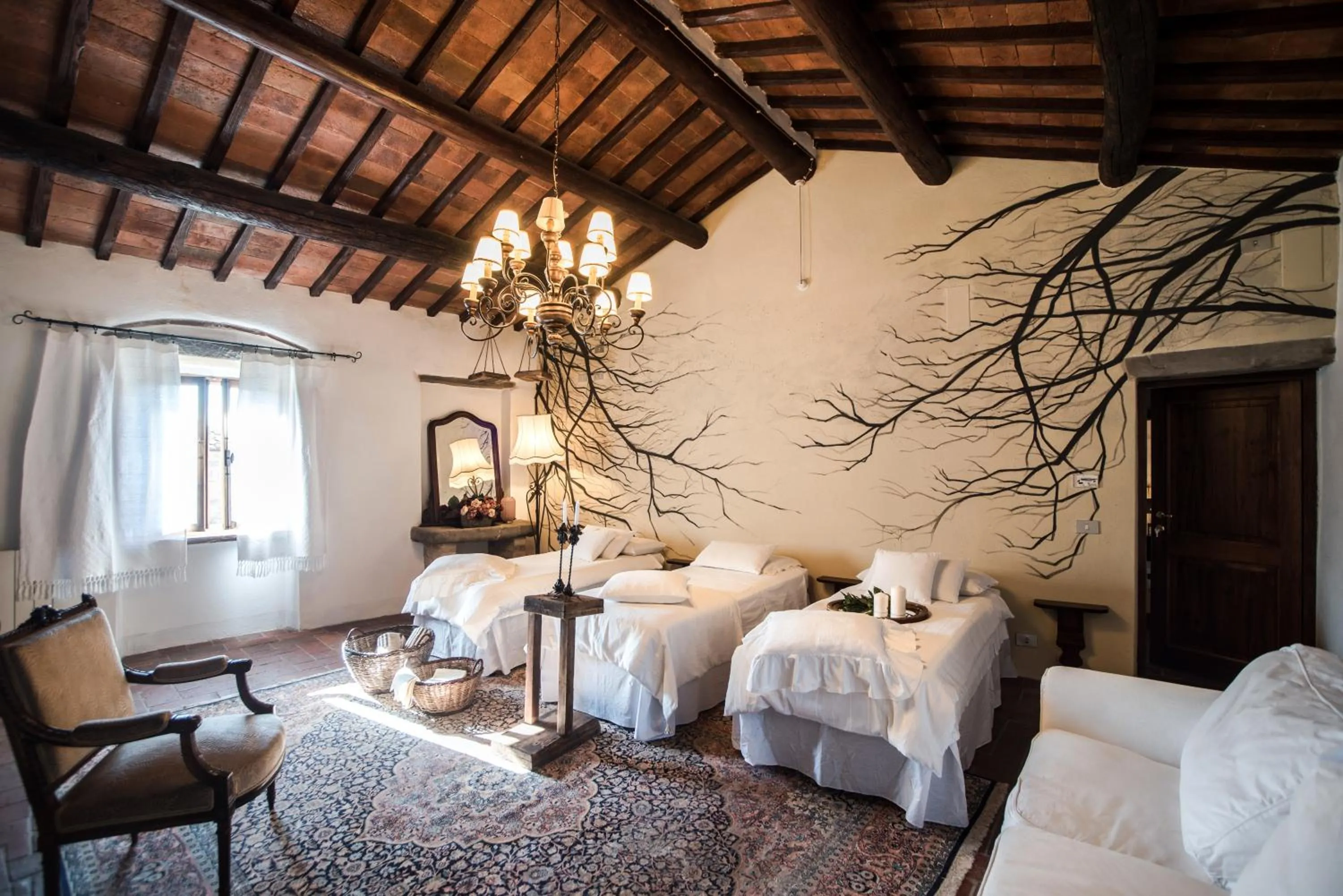 Bed in Agriturismo Frantoio Valiani