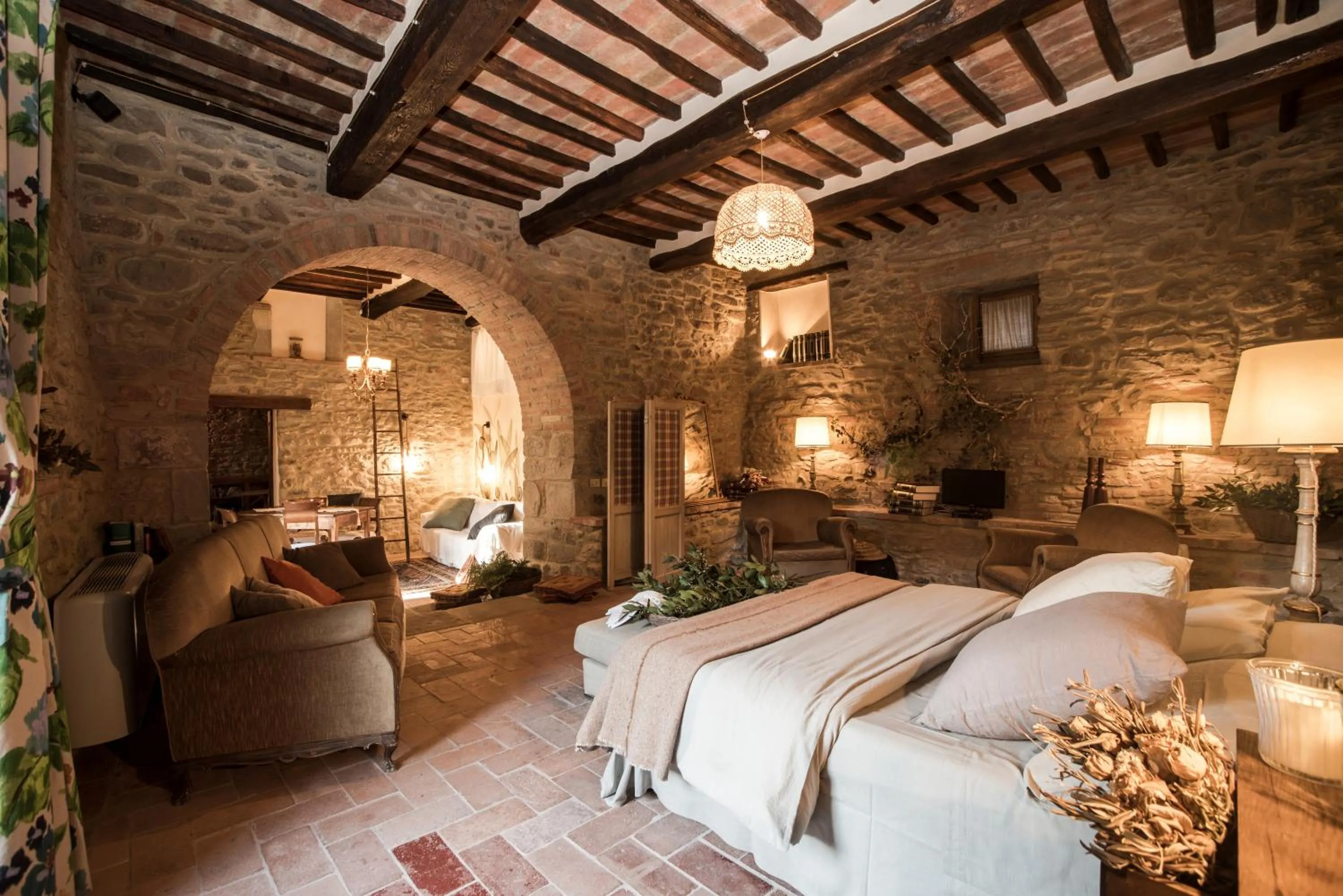 Bed in Agriturismo Frantoio Valiani