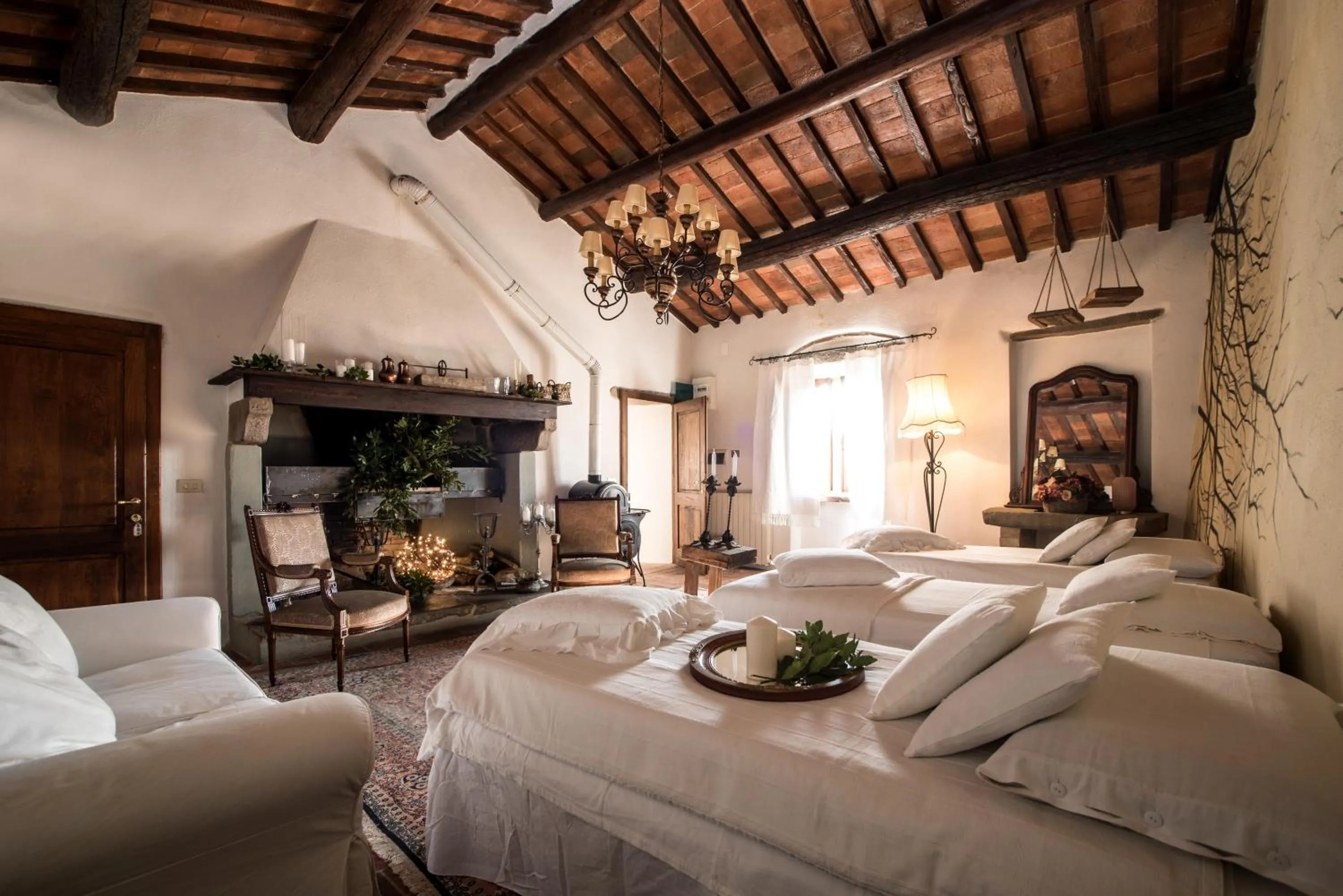 Bed in Agriturismo Frantoio Valiani