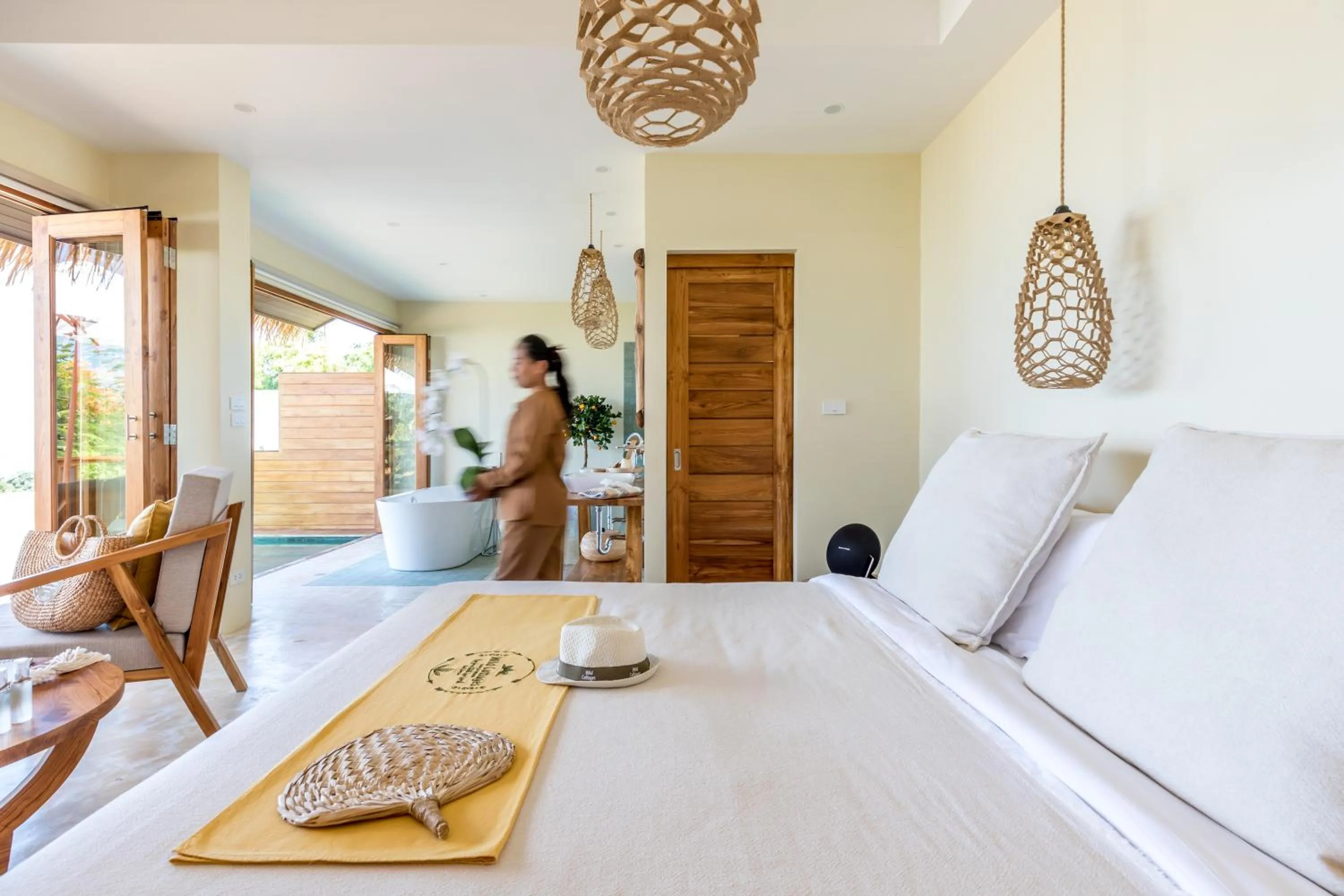 Bed in Wild Cottages Luxury and Natural - SHA Extra Plus Certified