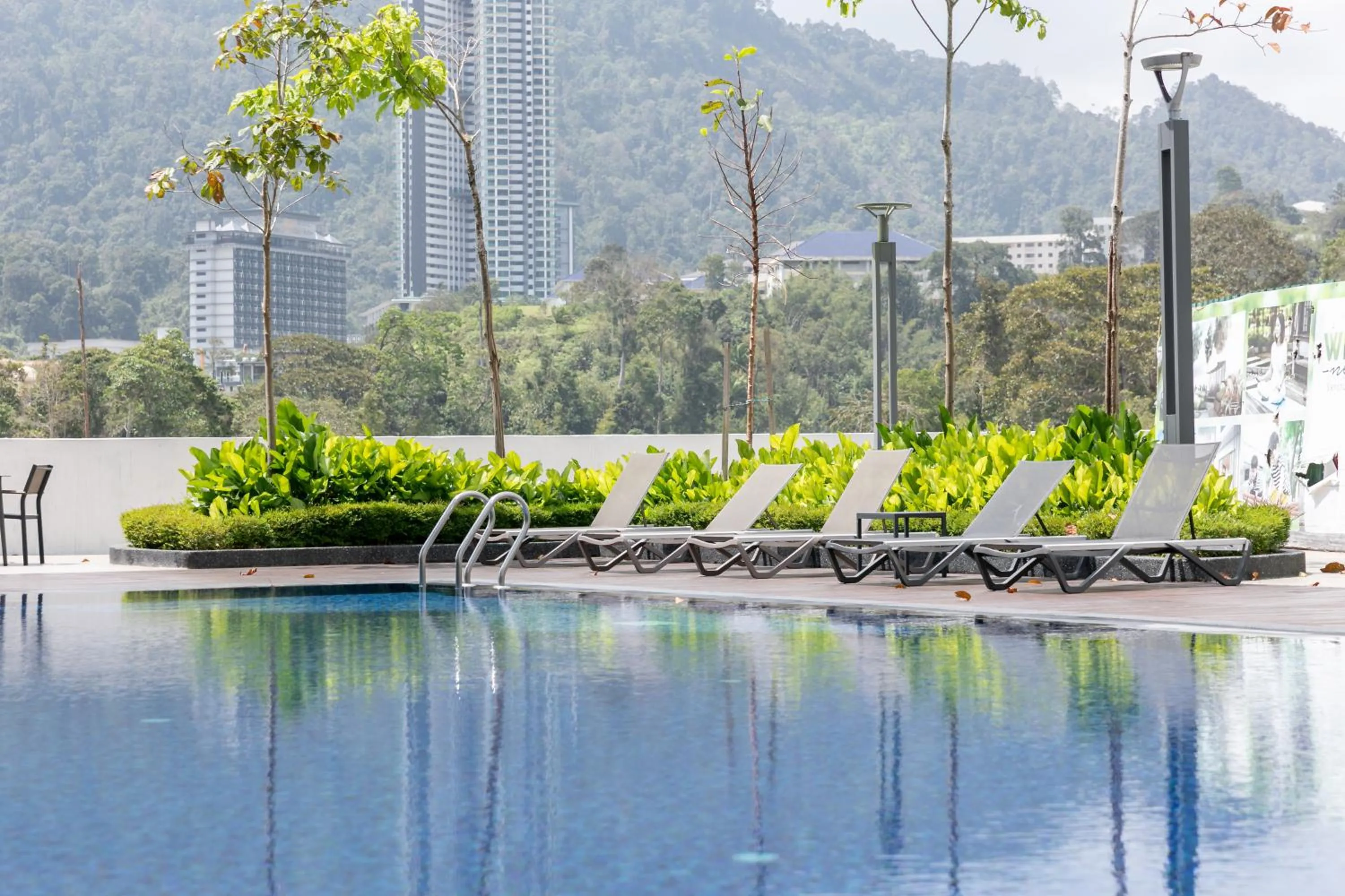 Swimming pool in Urban Tropic@Midhill Genting Highland (Free Wi-Fi)