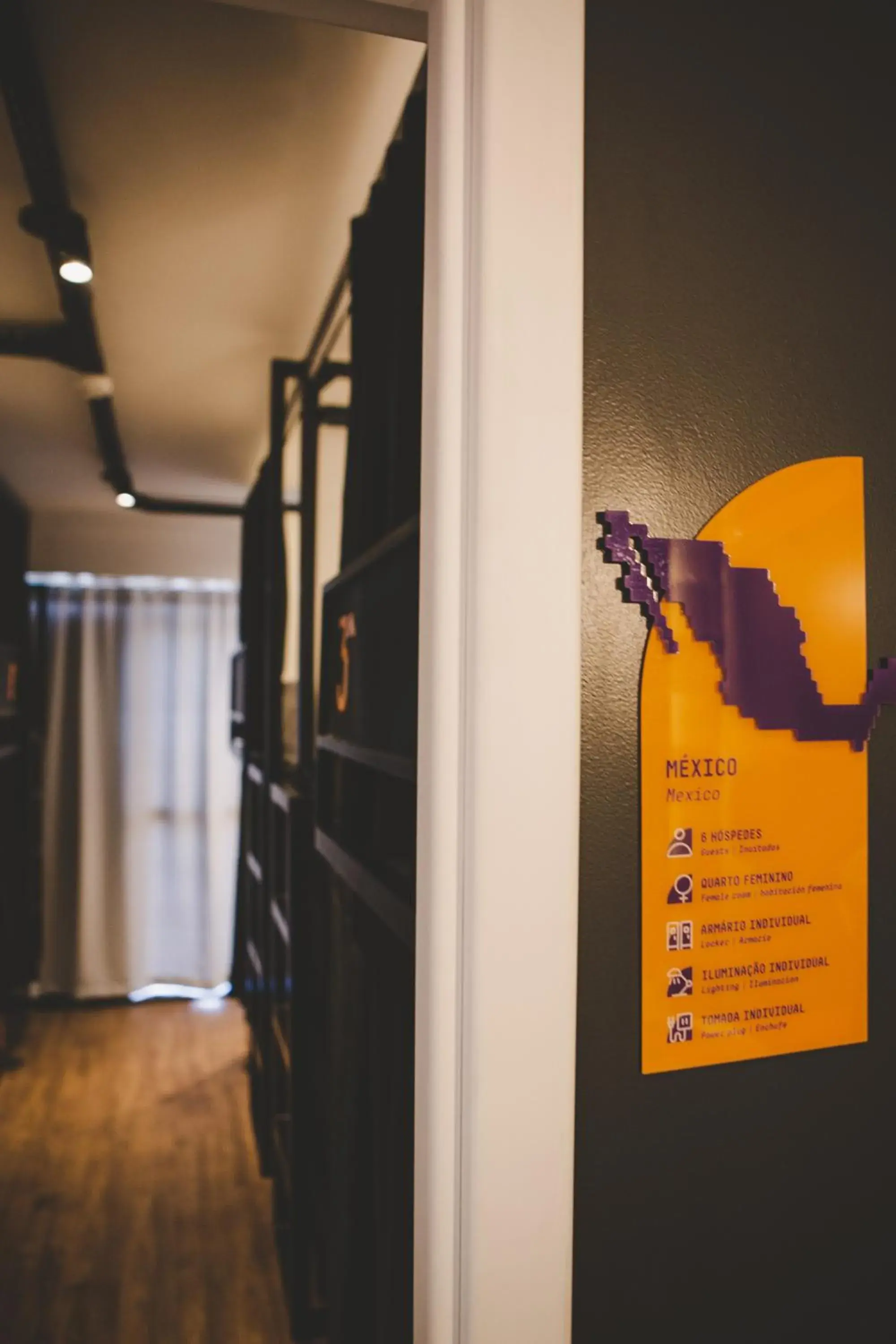 Bed in 6-Bed Female Dormitory Room in Wanderlust Hostel Bed in 6-Bed Female Dormitory Room in Wanderlust Hostel