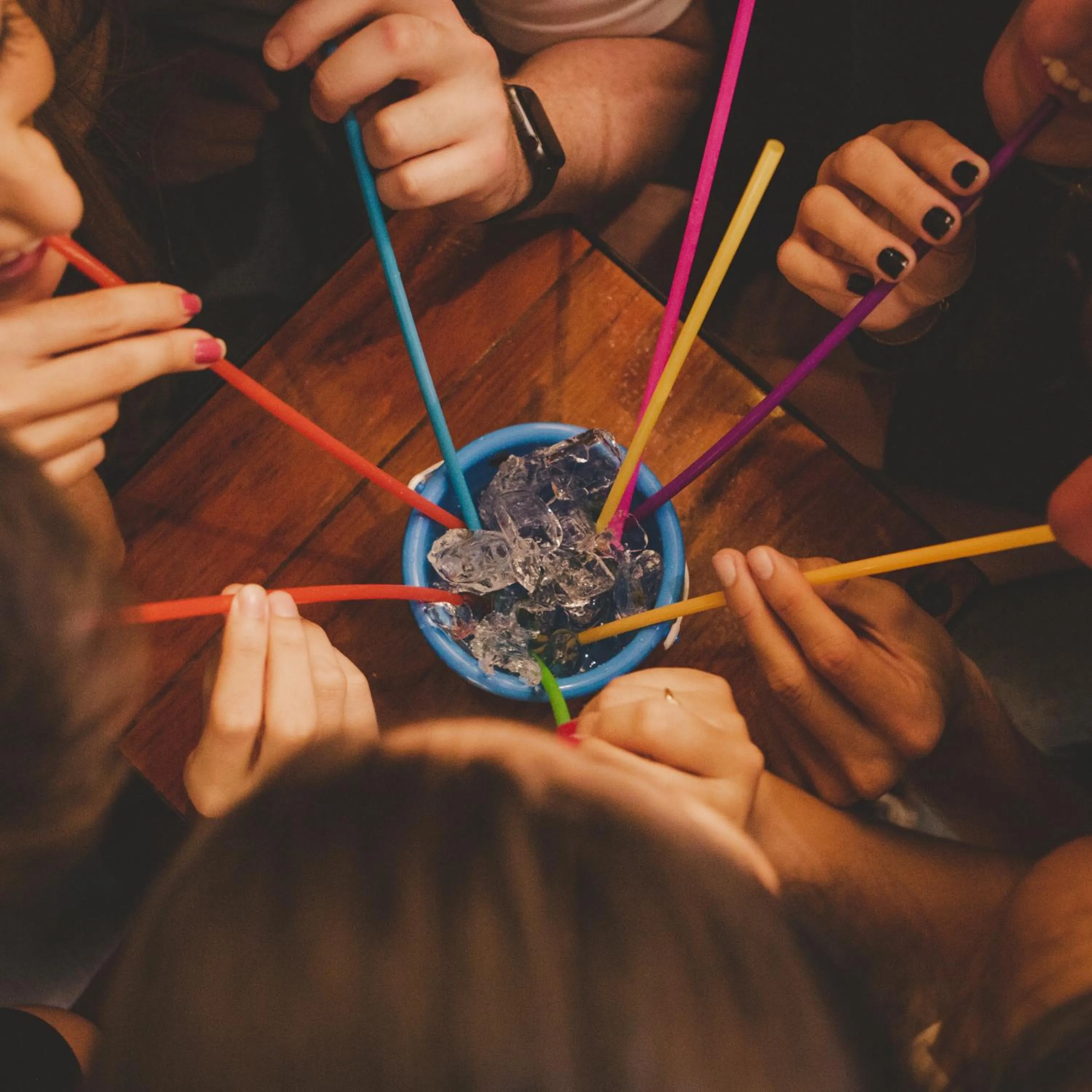 Drinks in Wanderlust Hostel