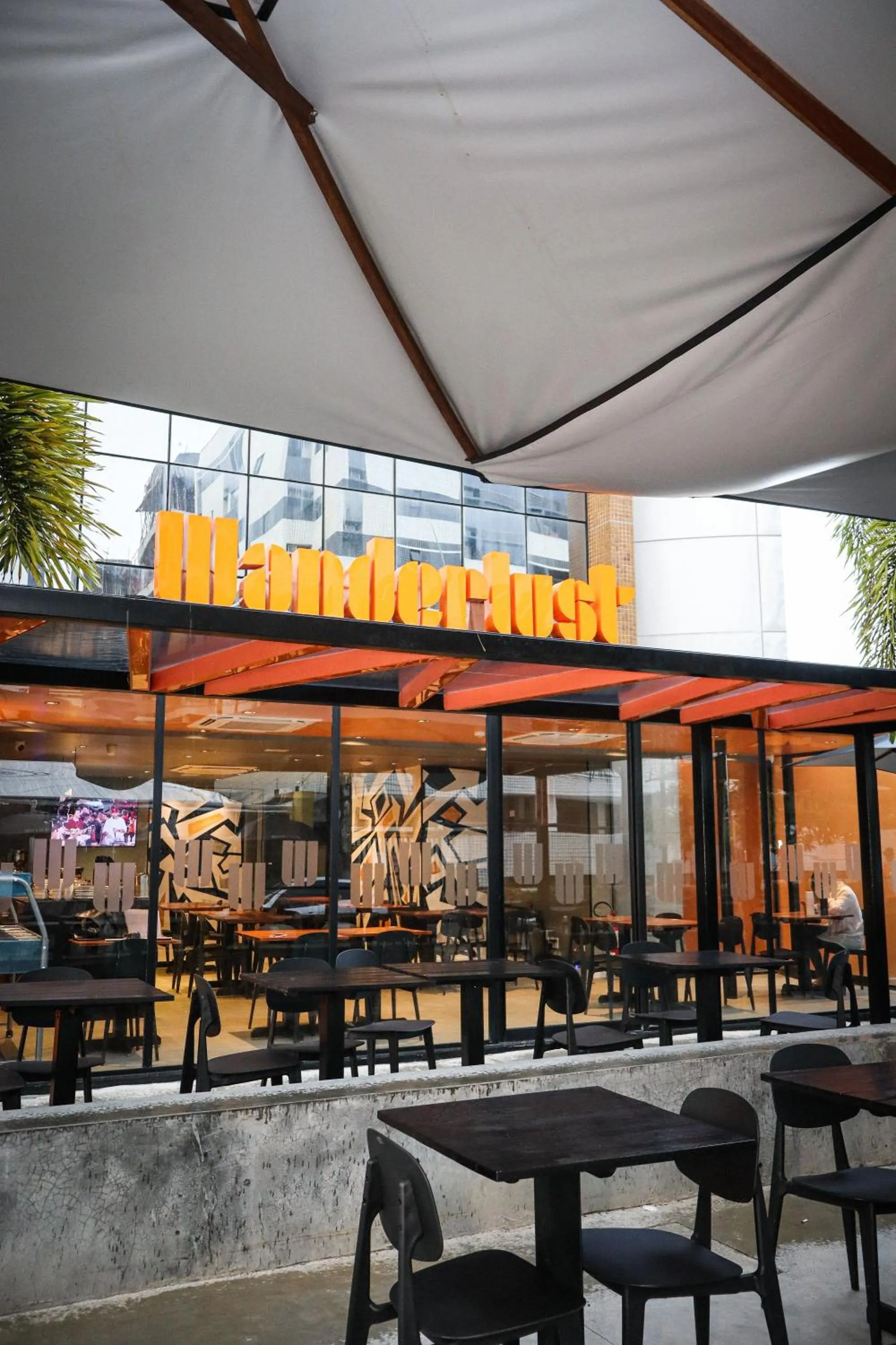 Property building in Wanderlust Hostel