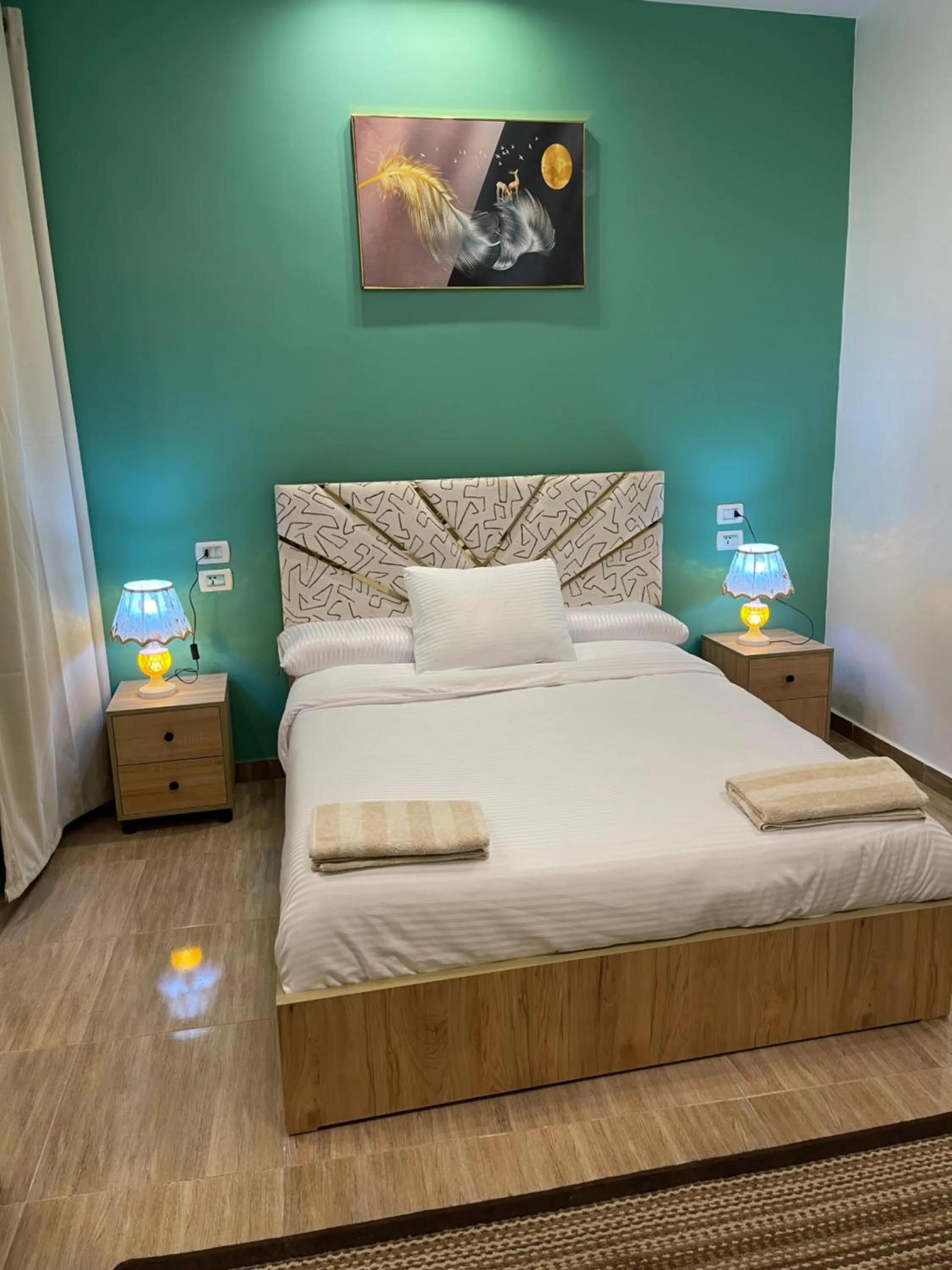 Bed in Farida Pyramids Boutique Hotel & Free Airport Pickup