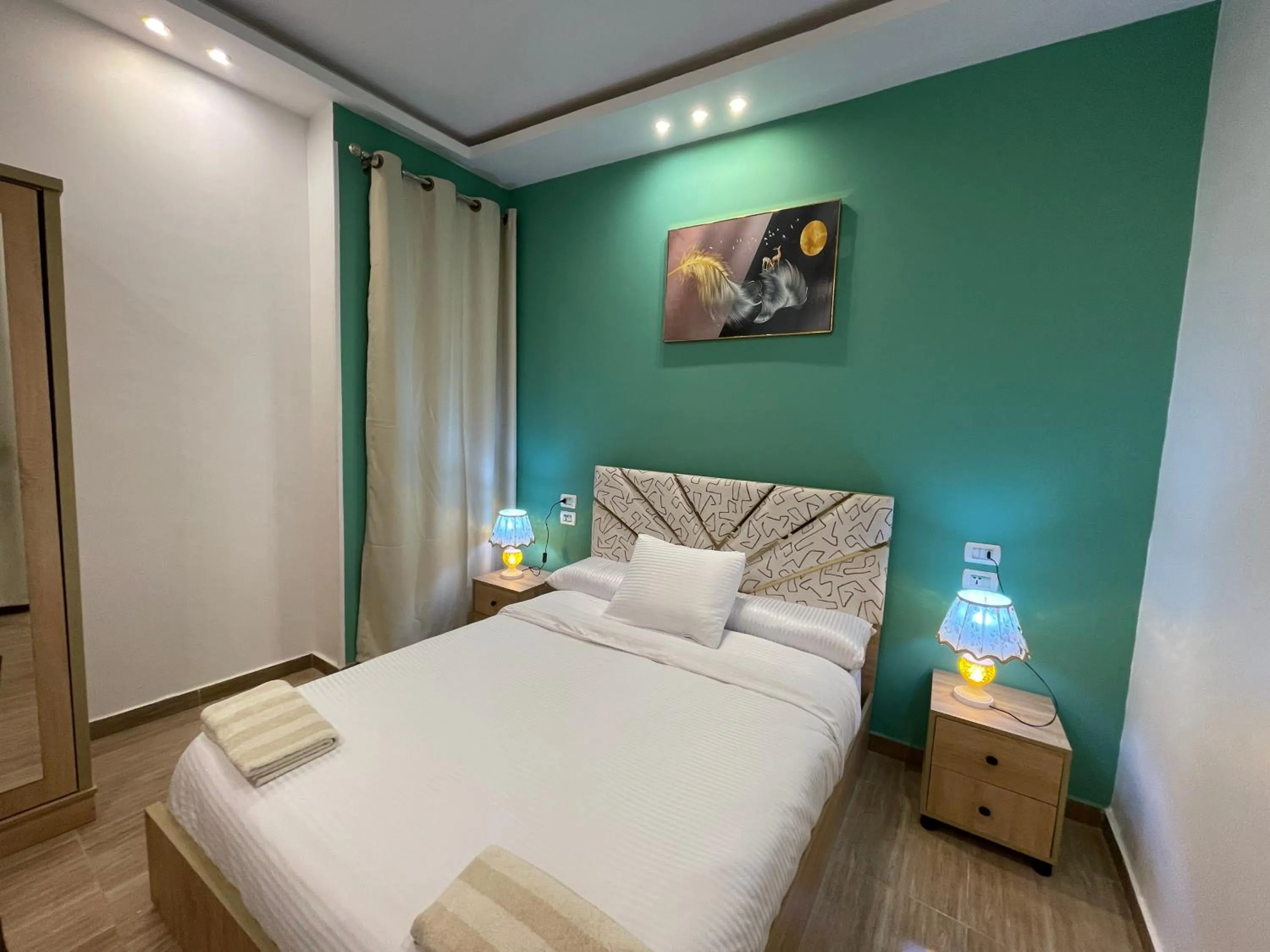 Bed in Farida Pyramids Boutique Hotel & Free Airport Pickup