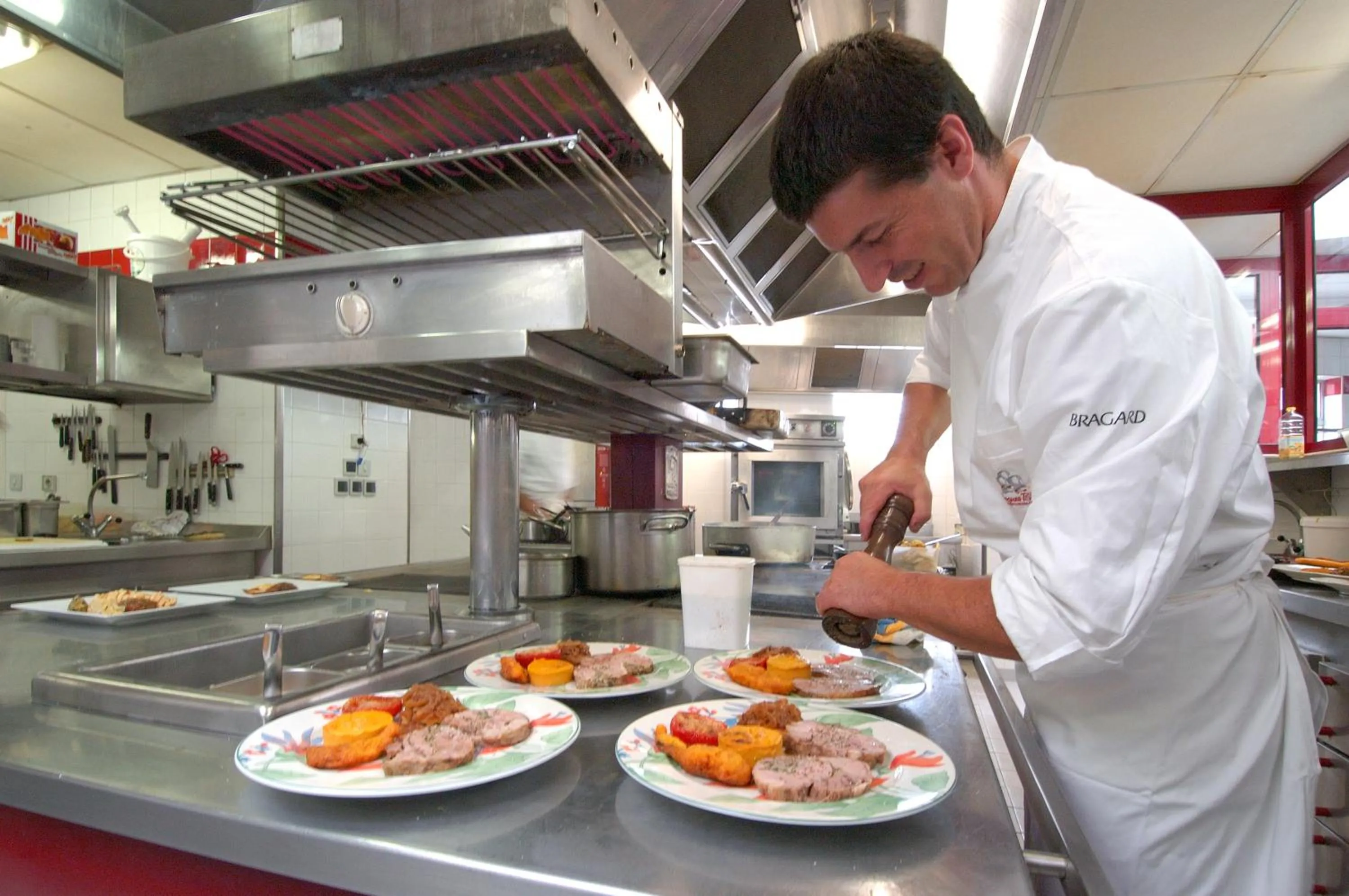 Staff in Logis Hotel Restaurant Planes