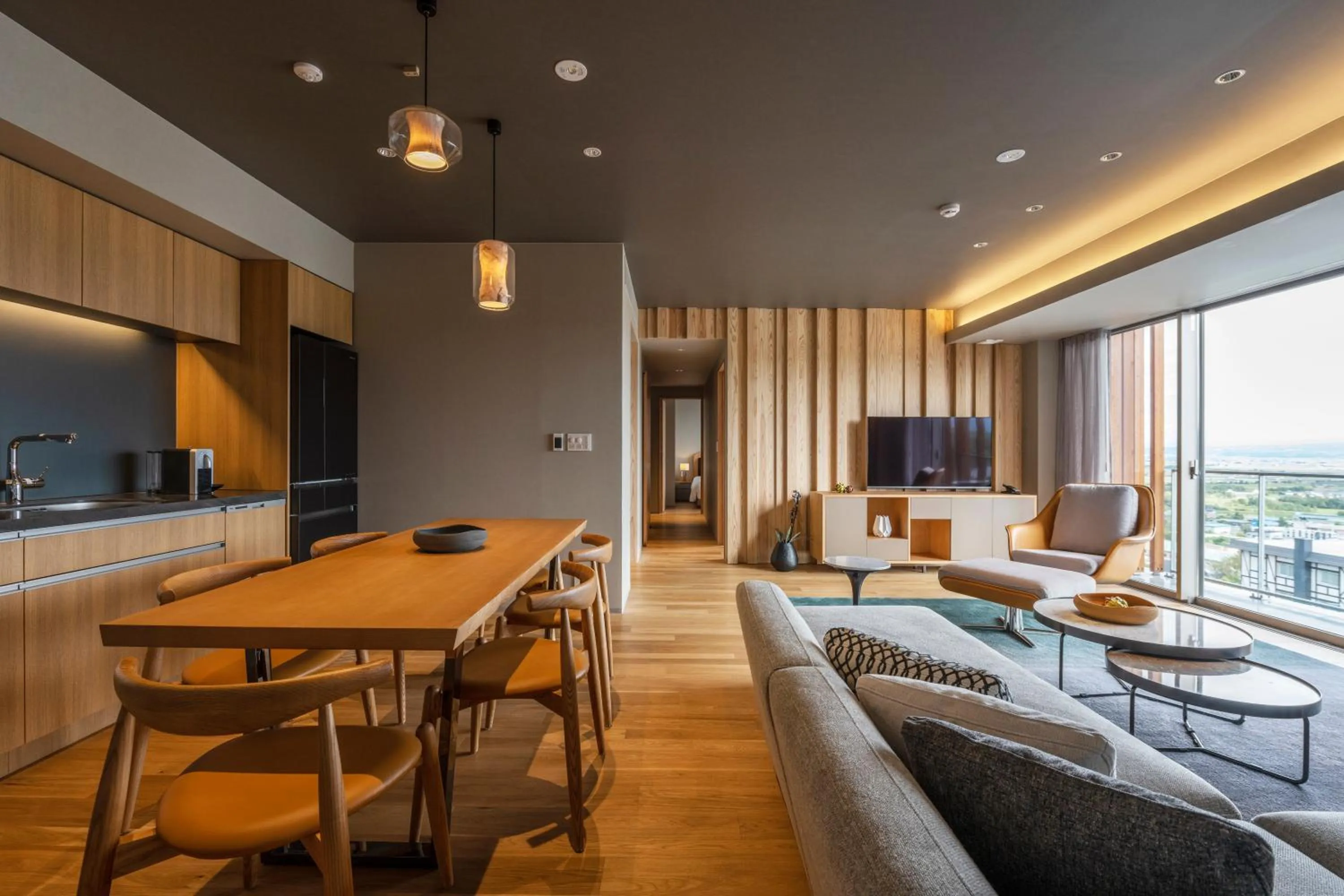 Living room in Fenix Furano