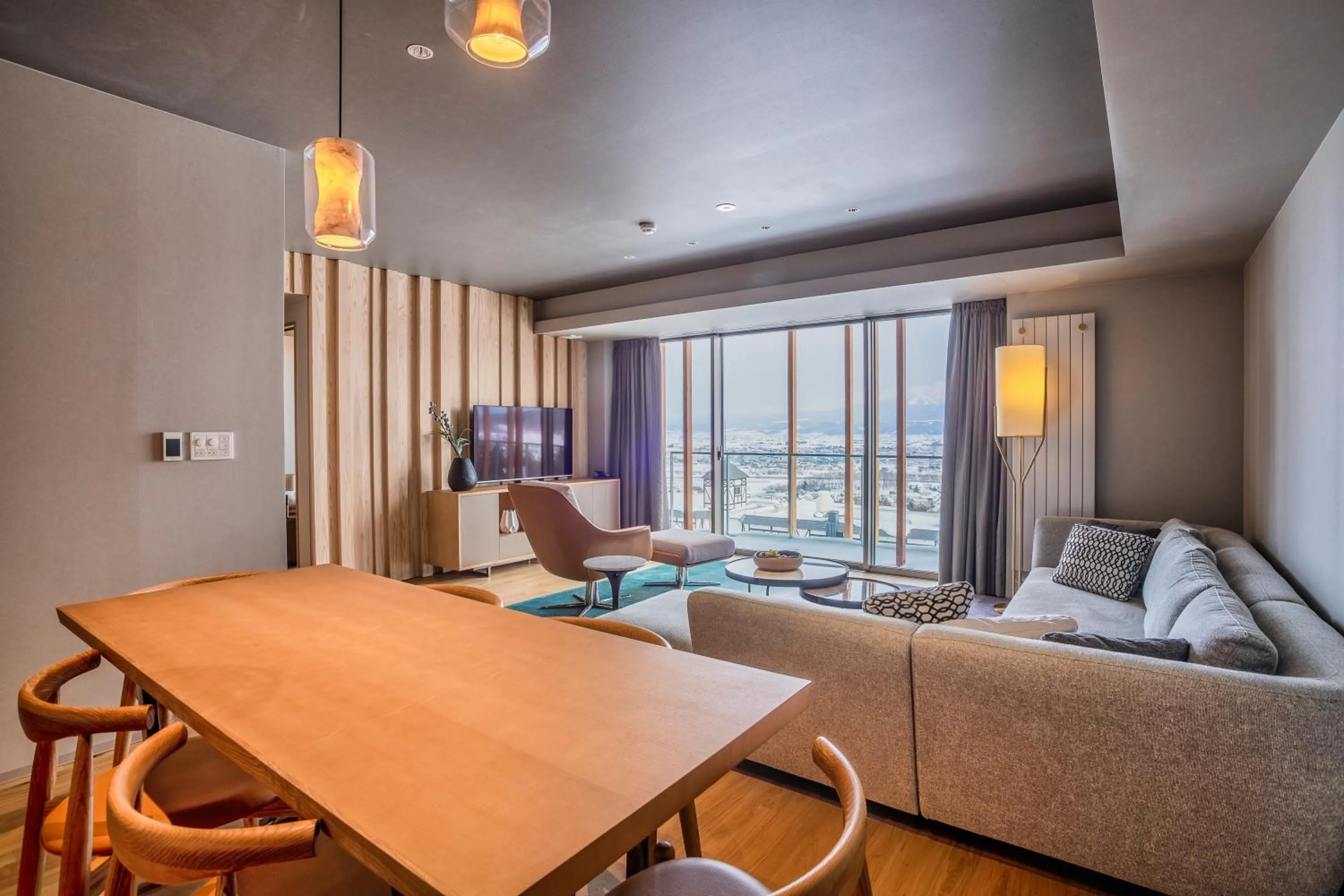 Living room in Fenix Furano