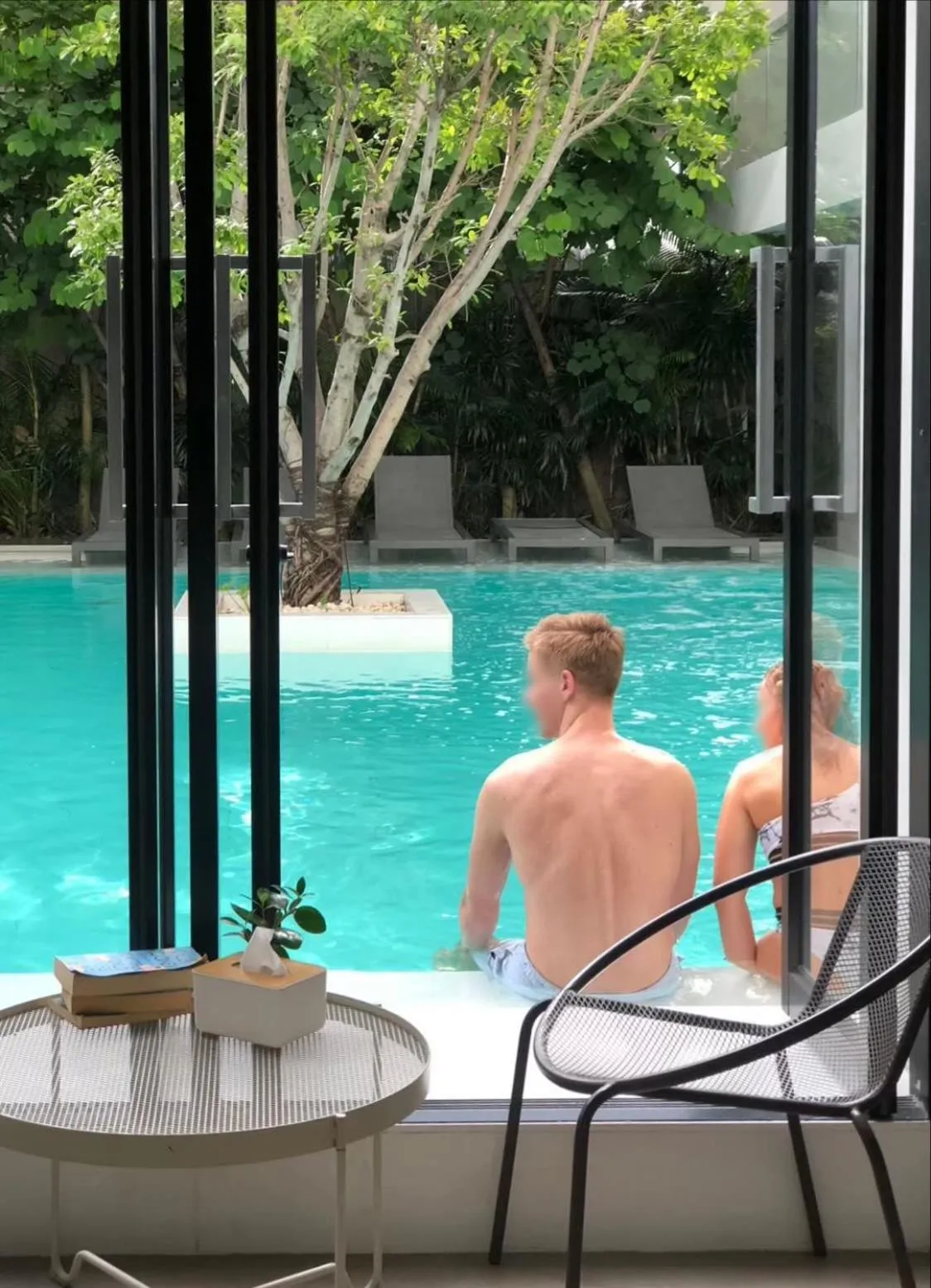 Swimming pool in POR Daowadung NO PARKING