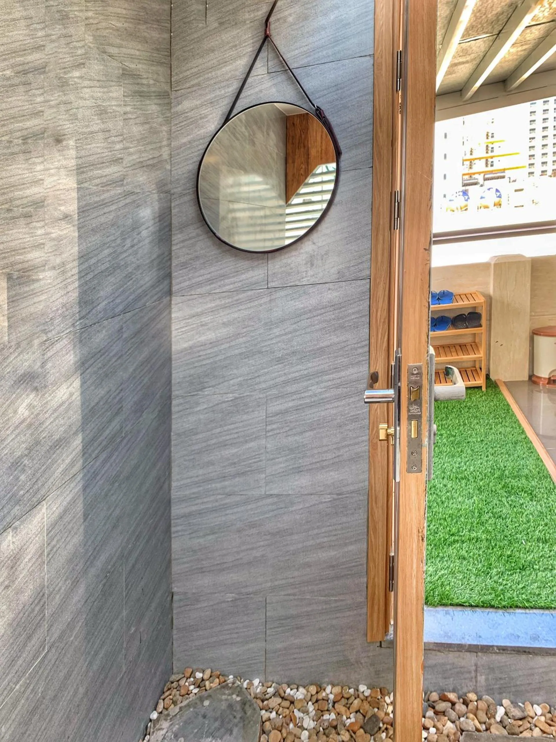 Bathroom in Blue-S Hotel & Apartment