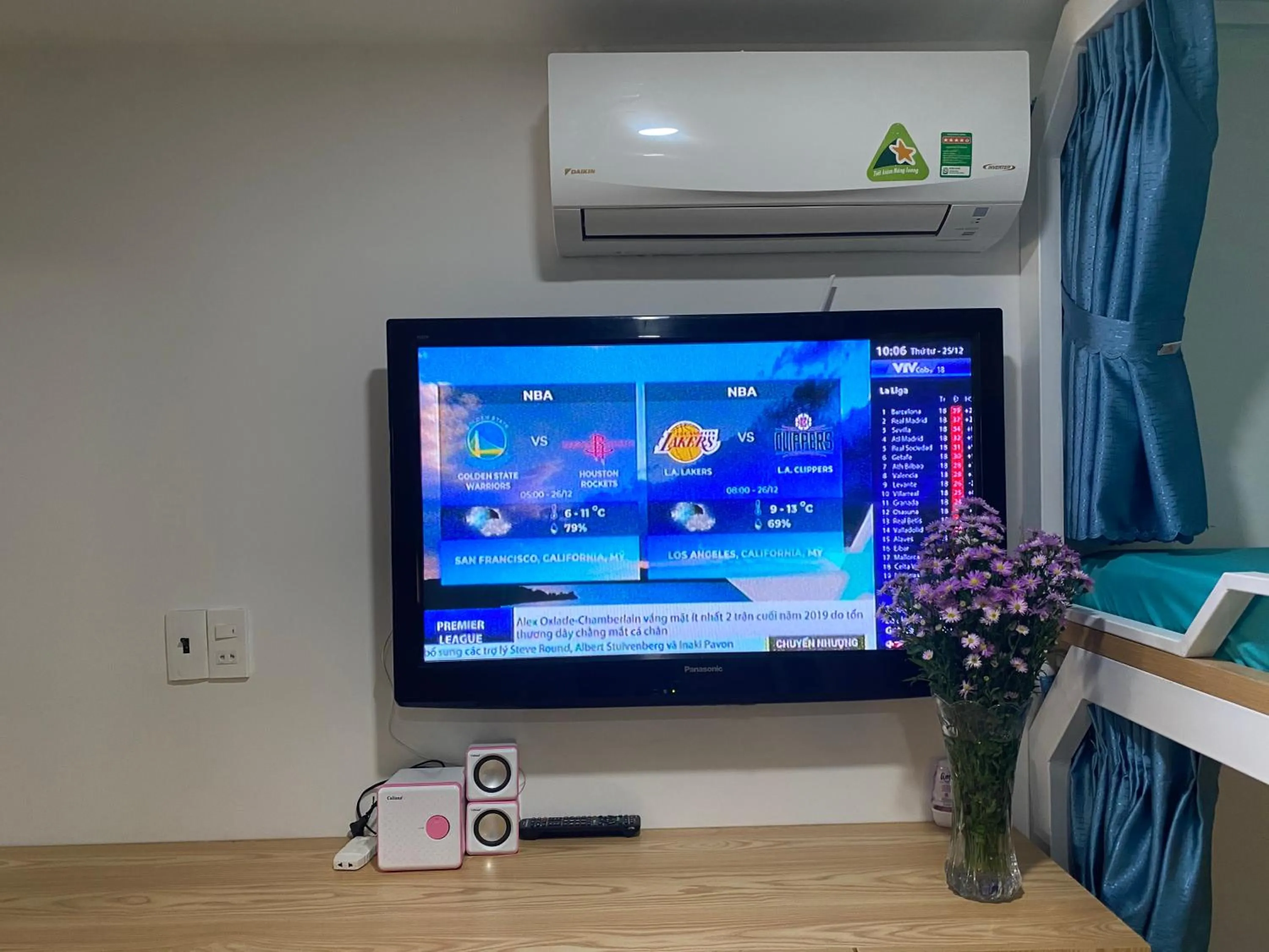 TV and multimedia in Blue-S Hotel & Apartment