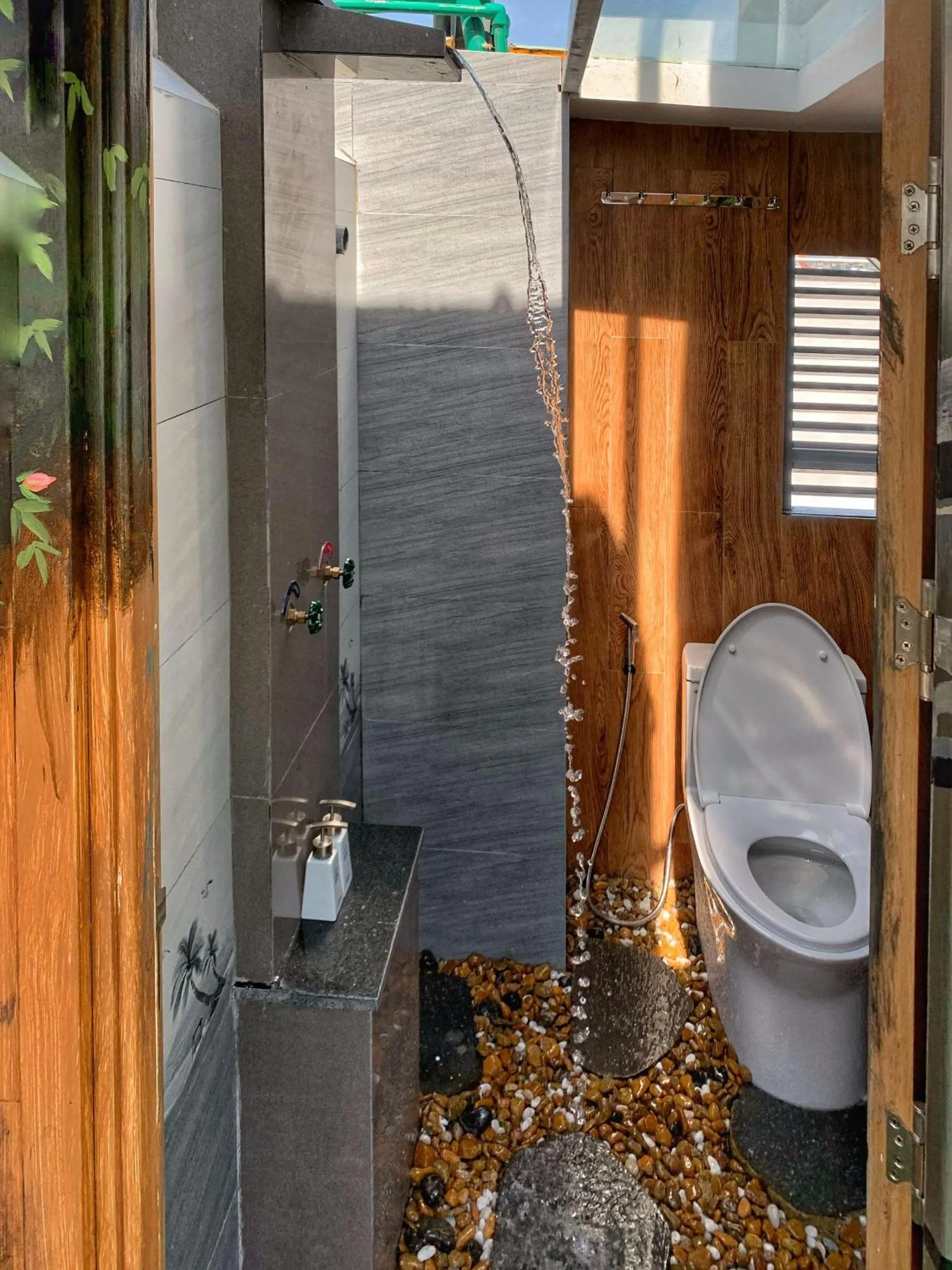 Bathroom in Blue-S Hotel & Apartment