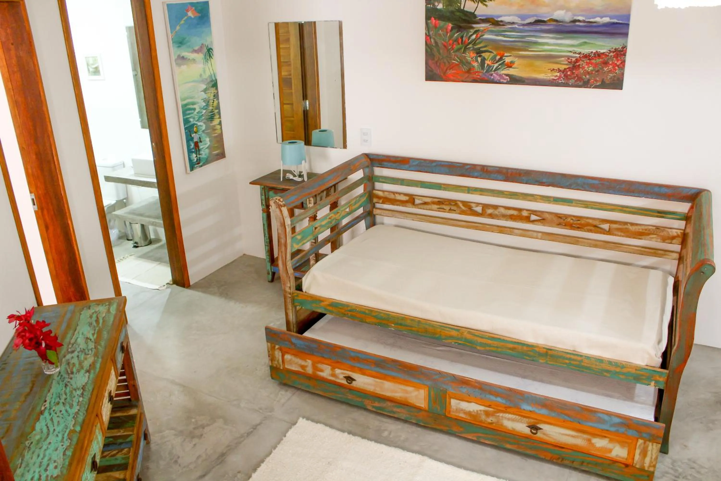 Bed in Casa Mirella Jeri