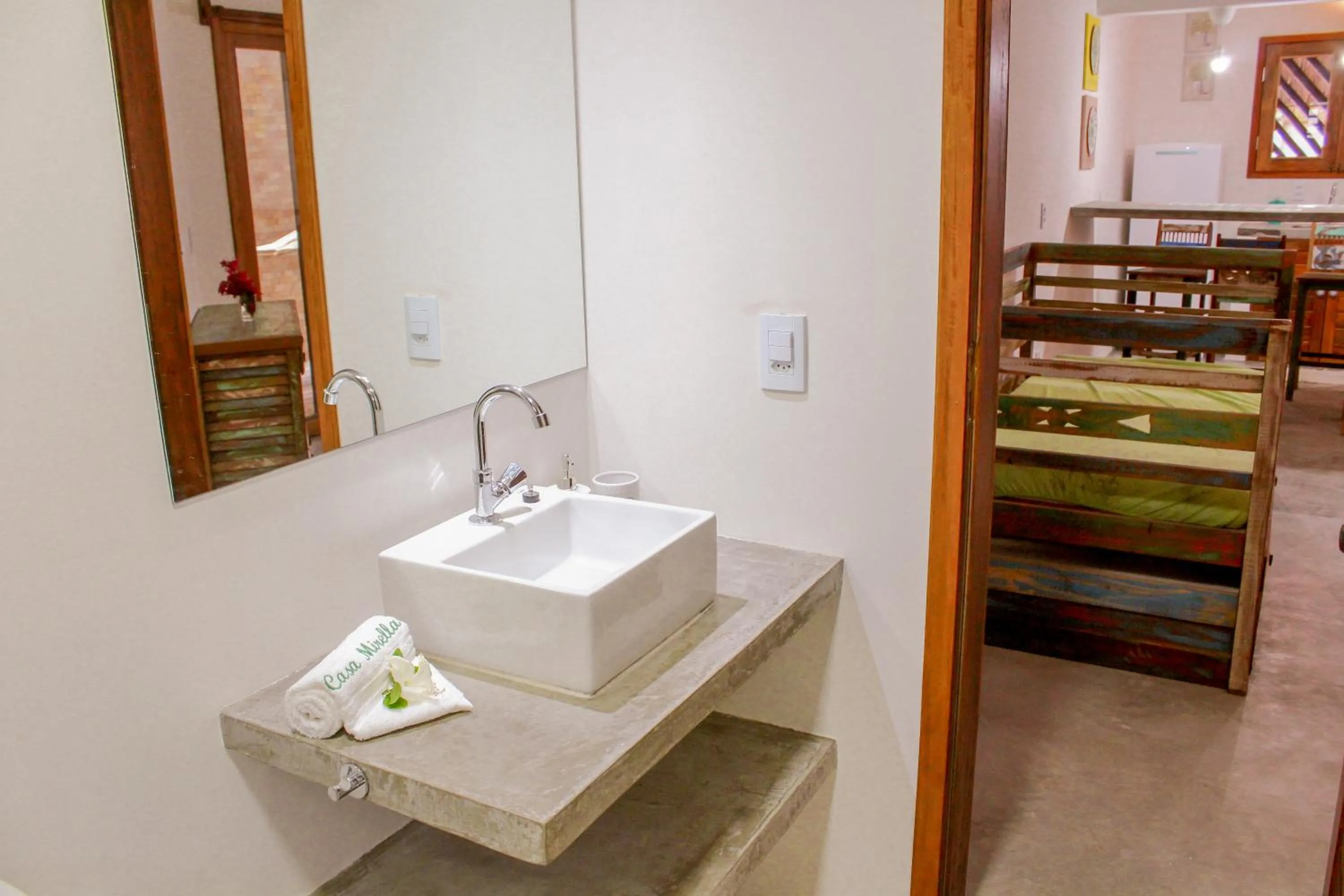 Bed in Casa Mirella Jeri