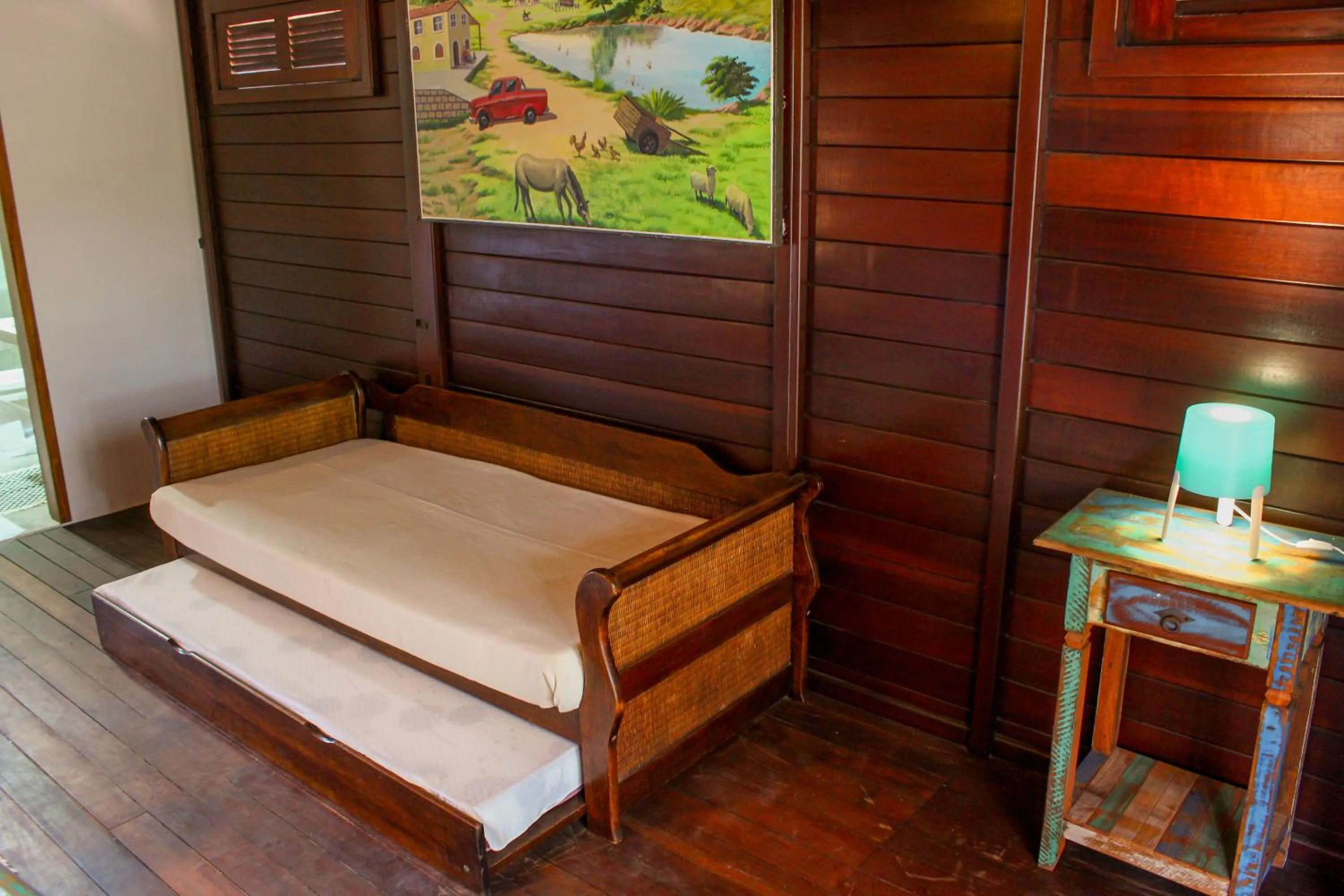 Bed in Casa Mirella Jeri