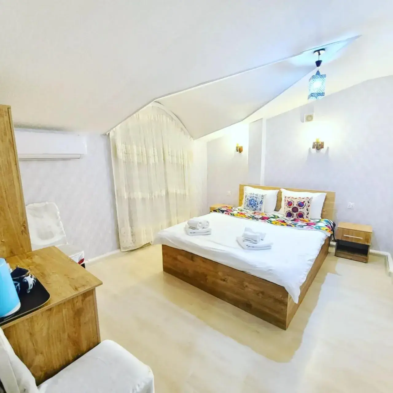 Double or Twin Room with View - single occupancy in Samarkand City Center Hotel Double or Twin Room with View - single occupancy in Samarkand City Center Hotel