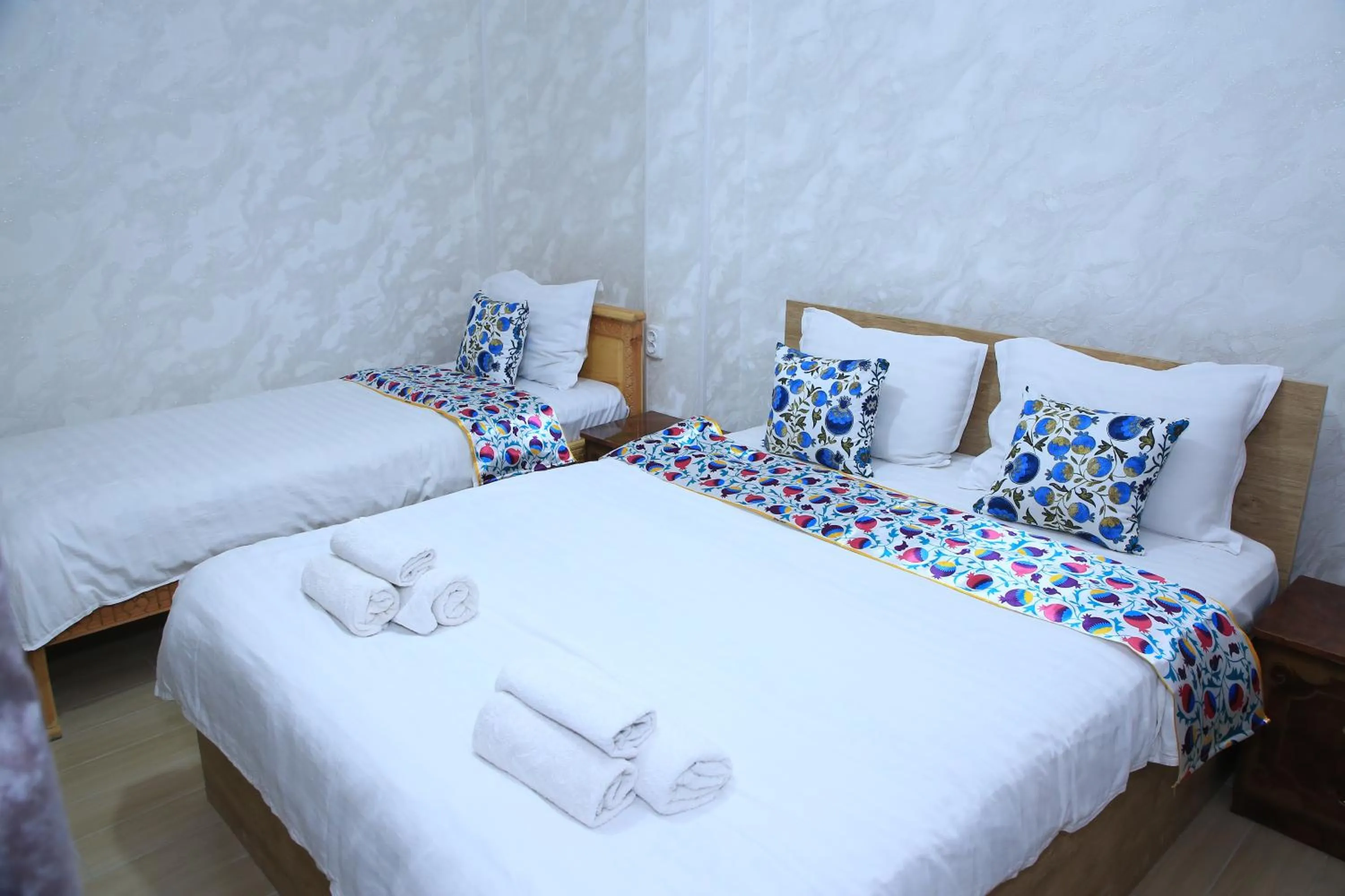 Bed in Samarkand City Center Hotel