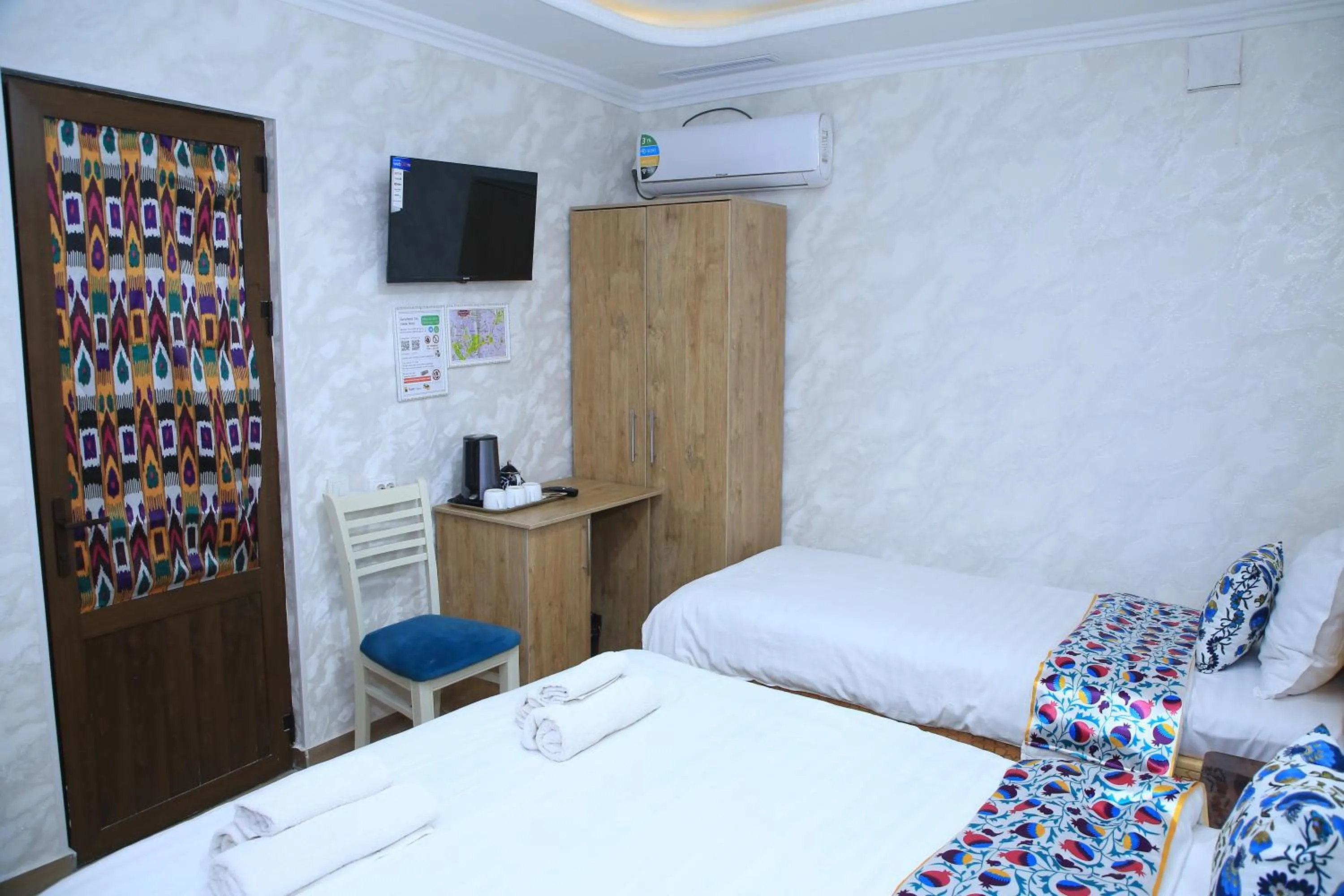 Bed in Samarkand City Center Hotel
