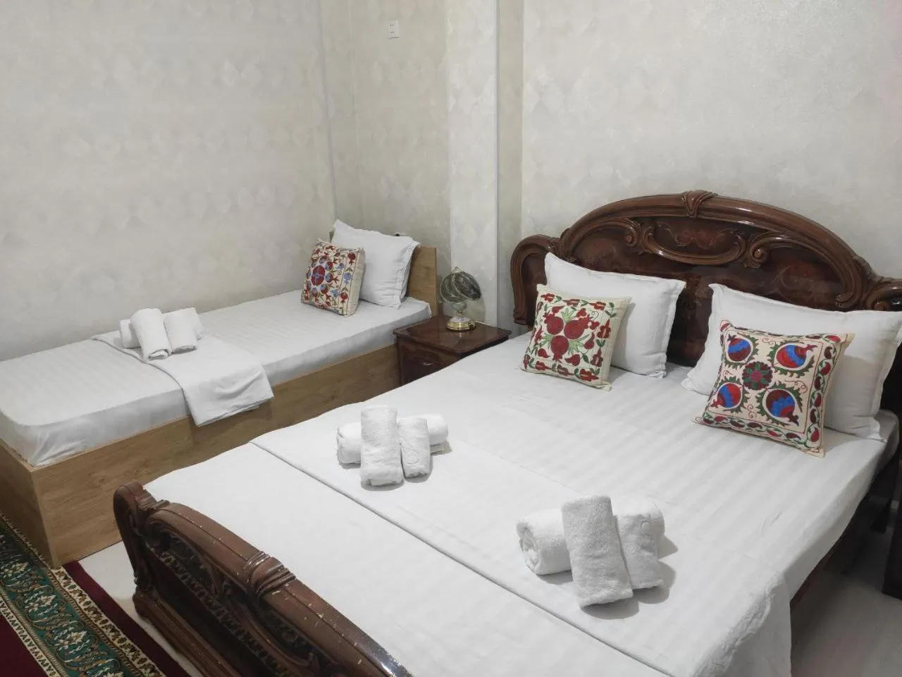 Bed in Samarkand City Center Hotel