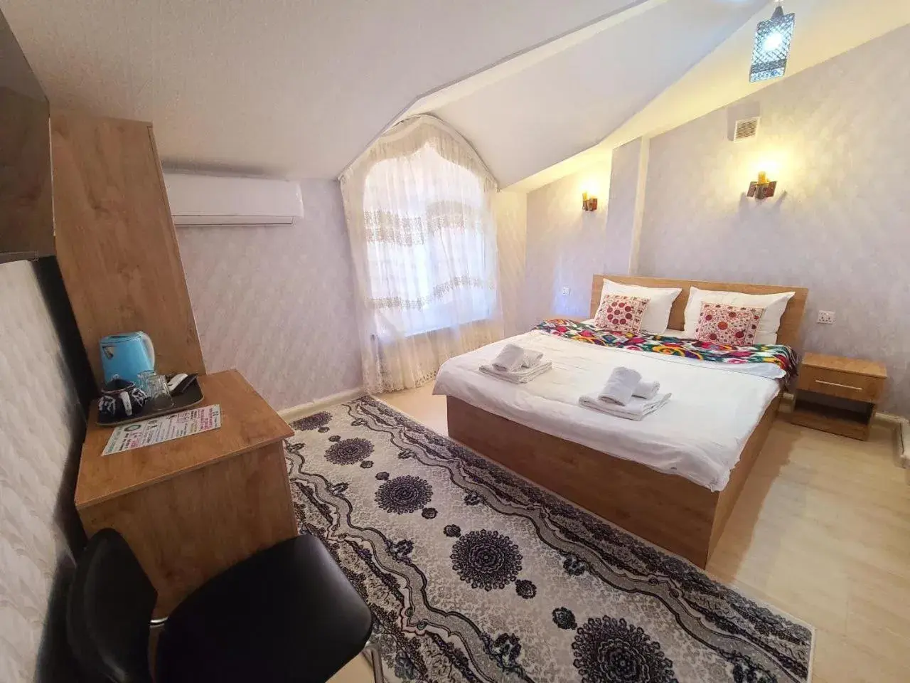 Double or Twin Room with View - single occupancy in Samarkand City Center Hotel Double or Twin Room with View - single occupancy in Samarkand City Center Hotel