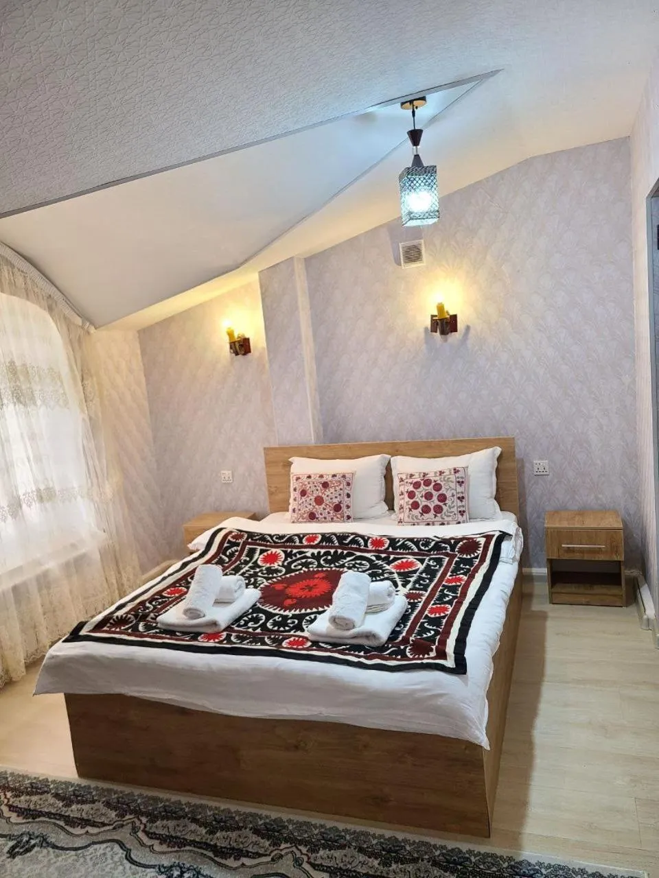 Bed in Samarkand City Center Hotel