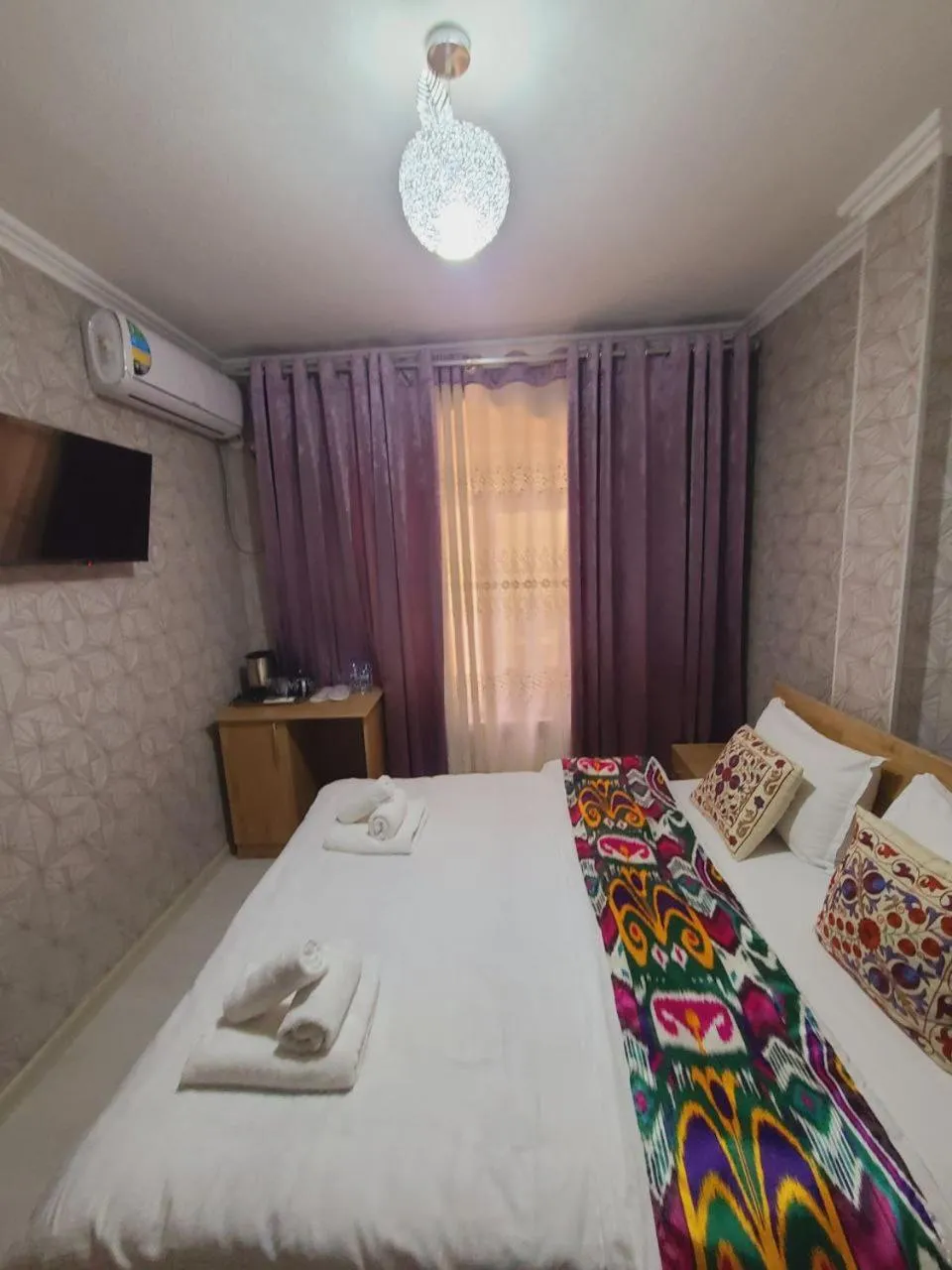 Bedroom, Bed in Samarkand City Center Hotel