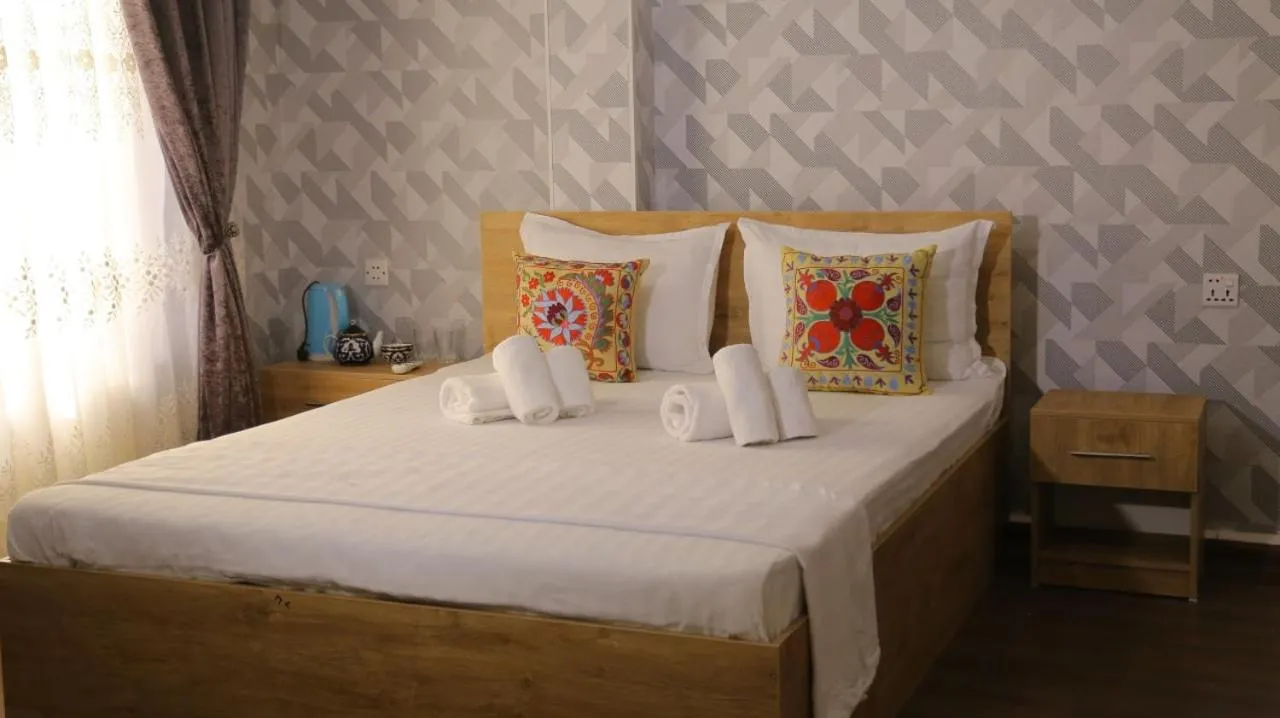 Bed in Samarkand City Center Hotel