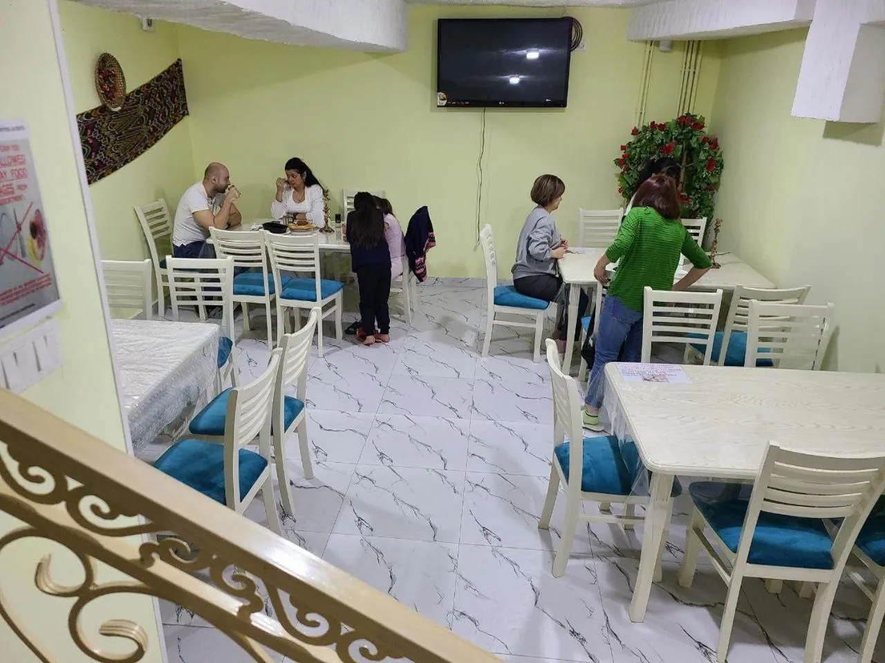 Restaurant/places to eat in Samarkand City Center Hotel