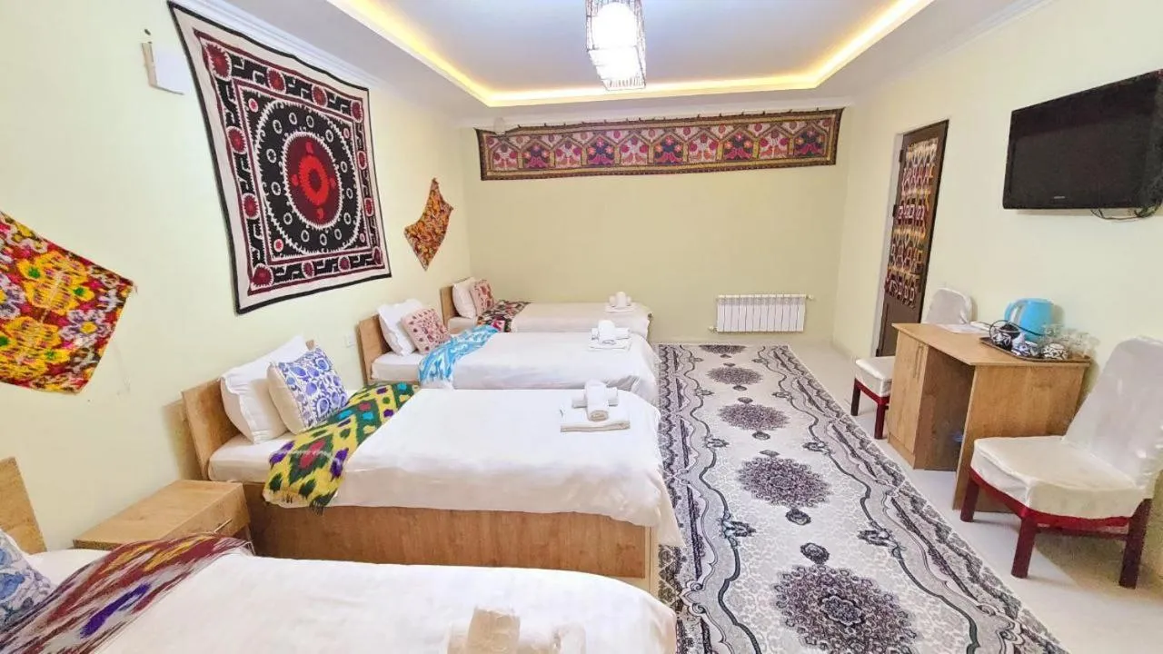 Bed in Samarkand City Center Hotel