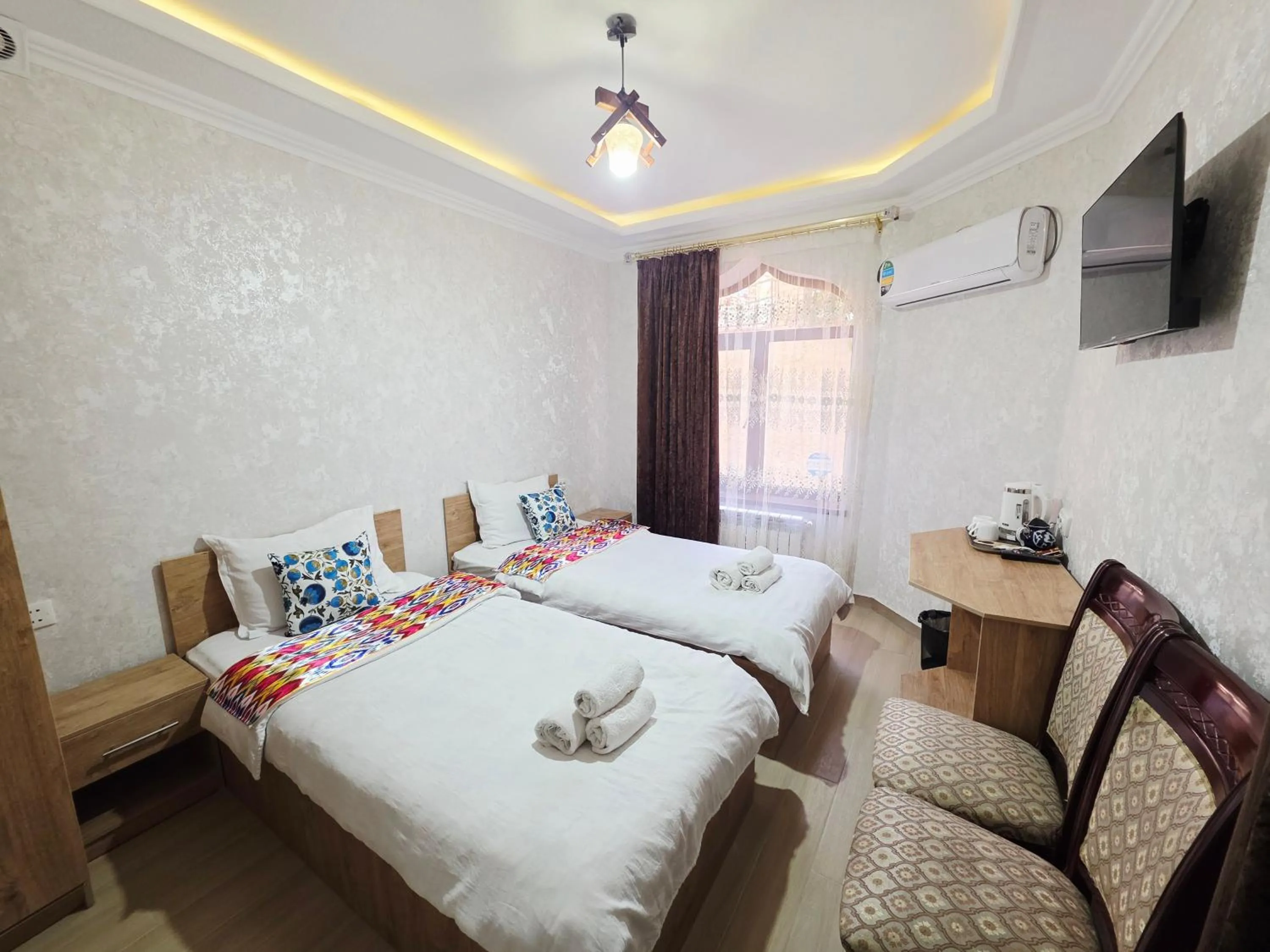 Bed in Samarkand City Center Hotel