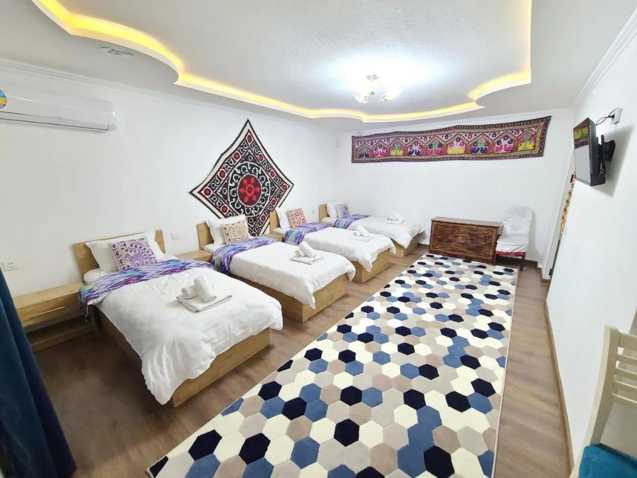 Bedroom, Bed in Samarkand City Center Hotel