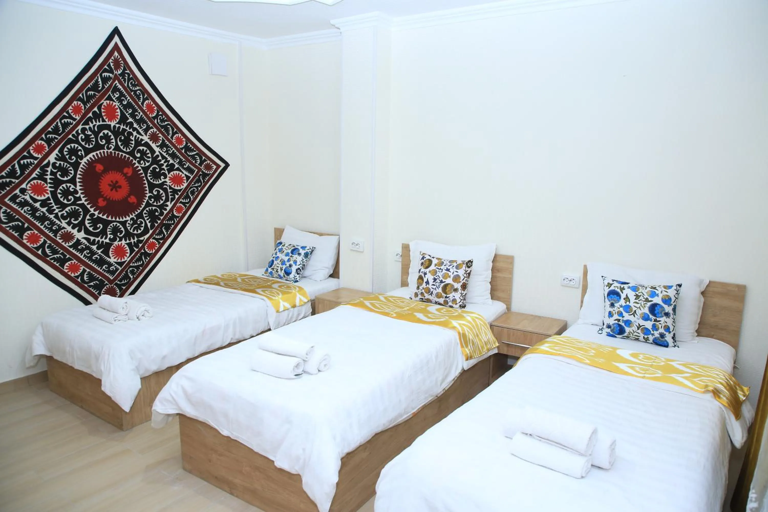 Bed in Samarkand City Center Hotel