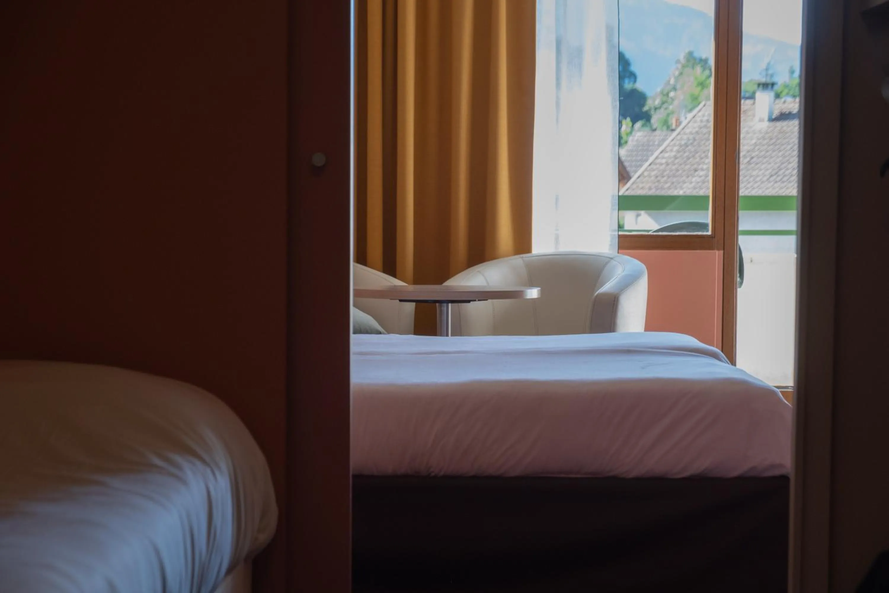 Bedroom, Bed in Hotel *** & Spa Vacances Bleues Villa Marlioz