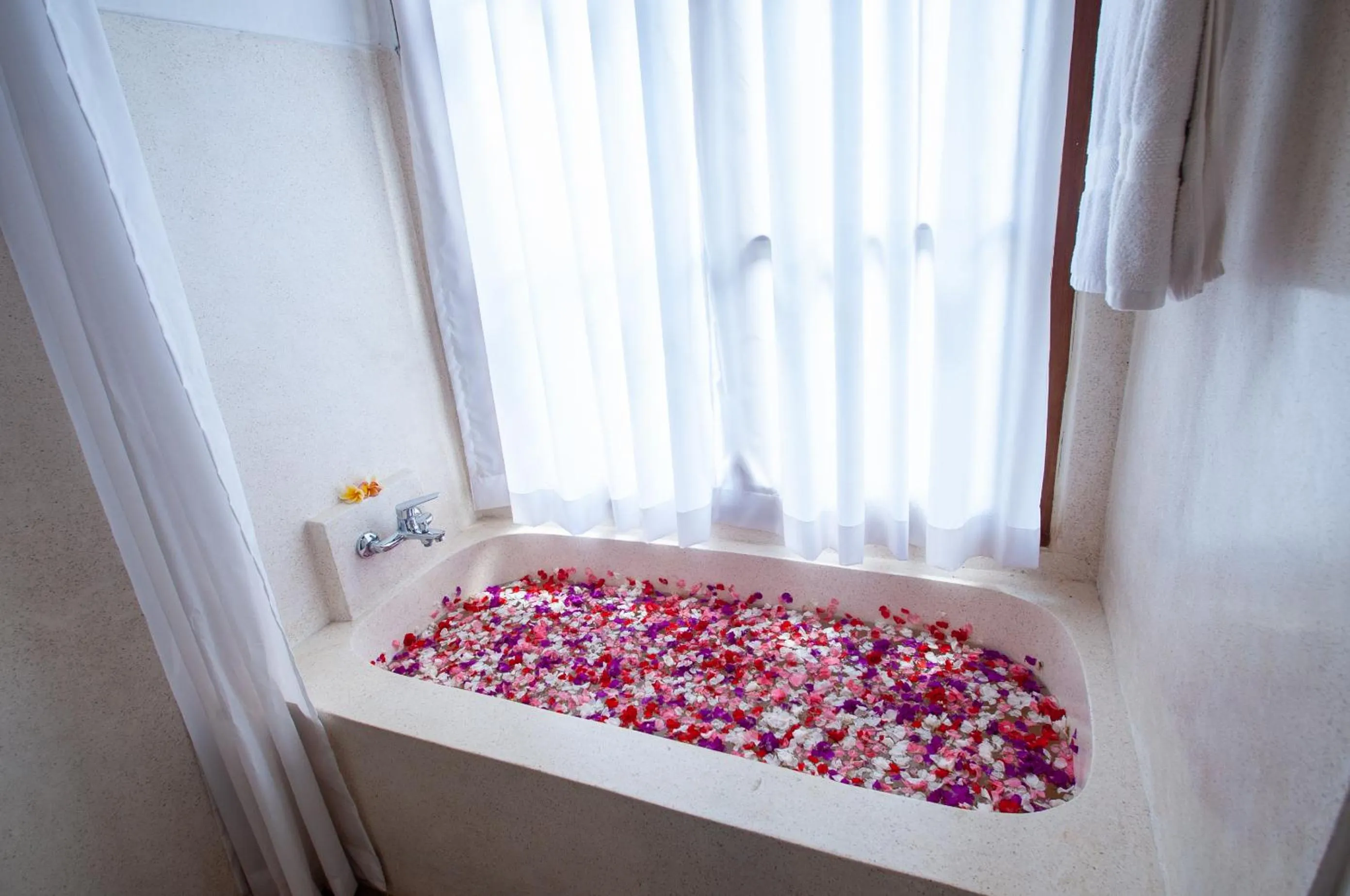 Bedroom in Flamboyant Villa Ubud