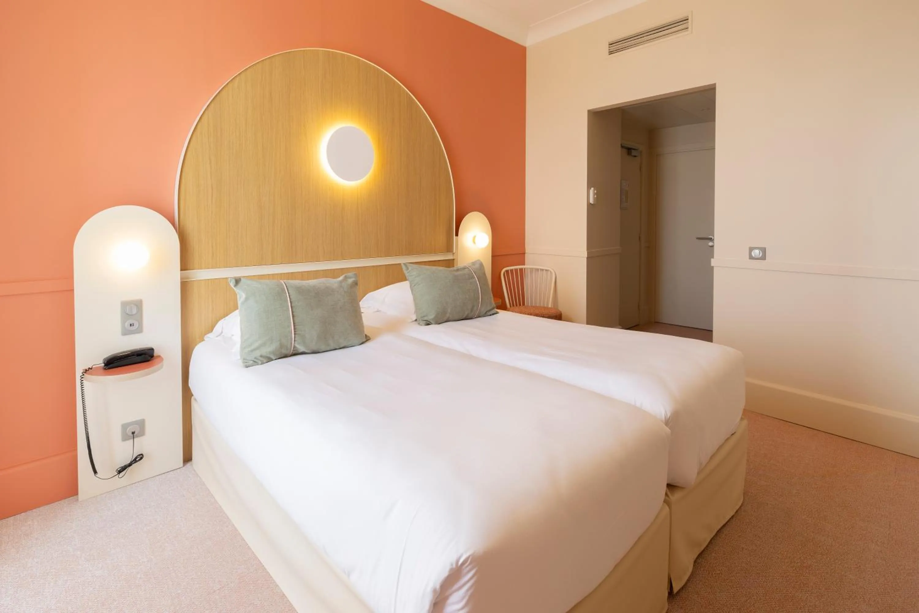 Bed in Hôtel Vacances Bleues Balmoral